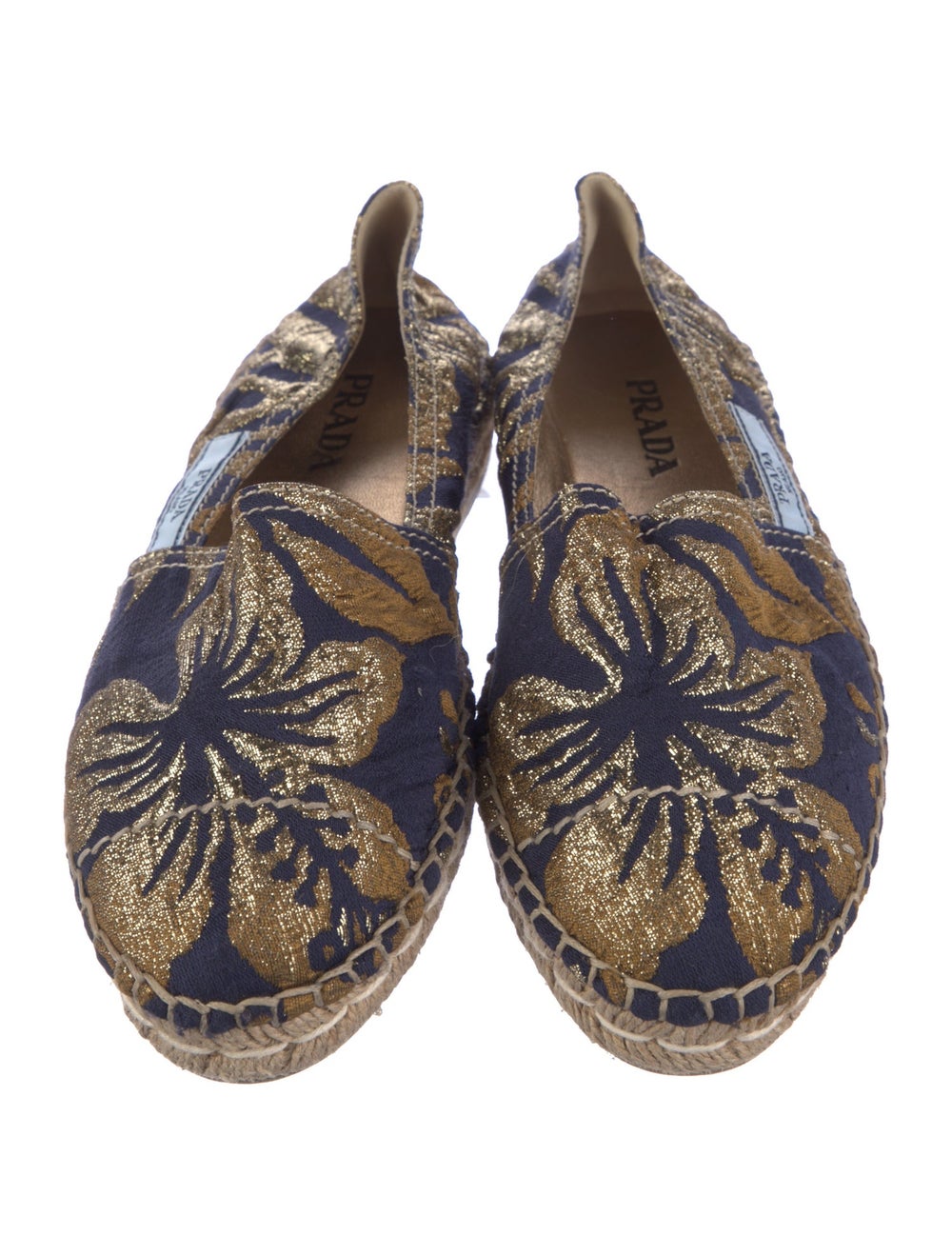 Prada Canvas Patterned Espadrilles - image 3