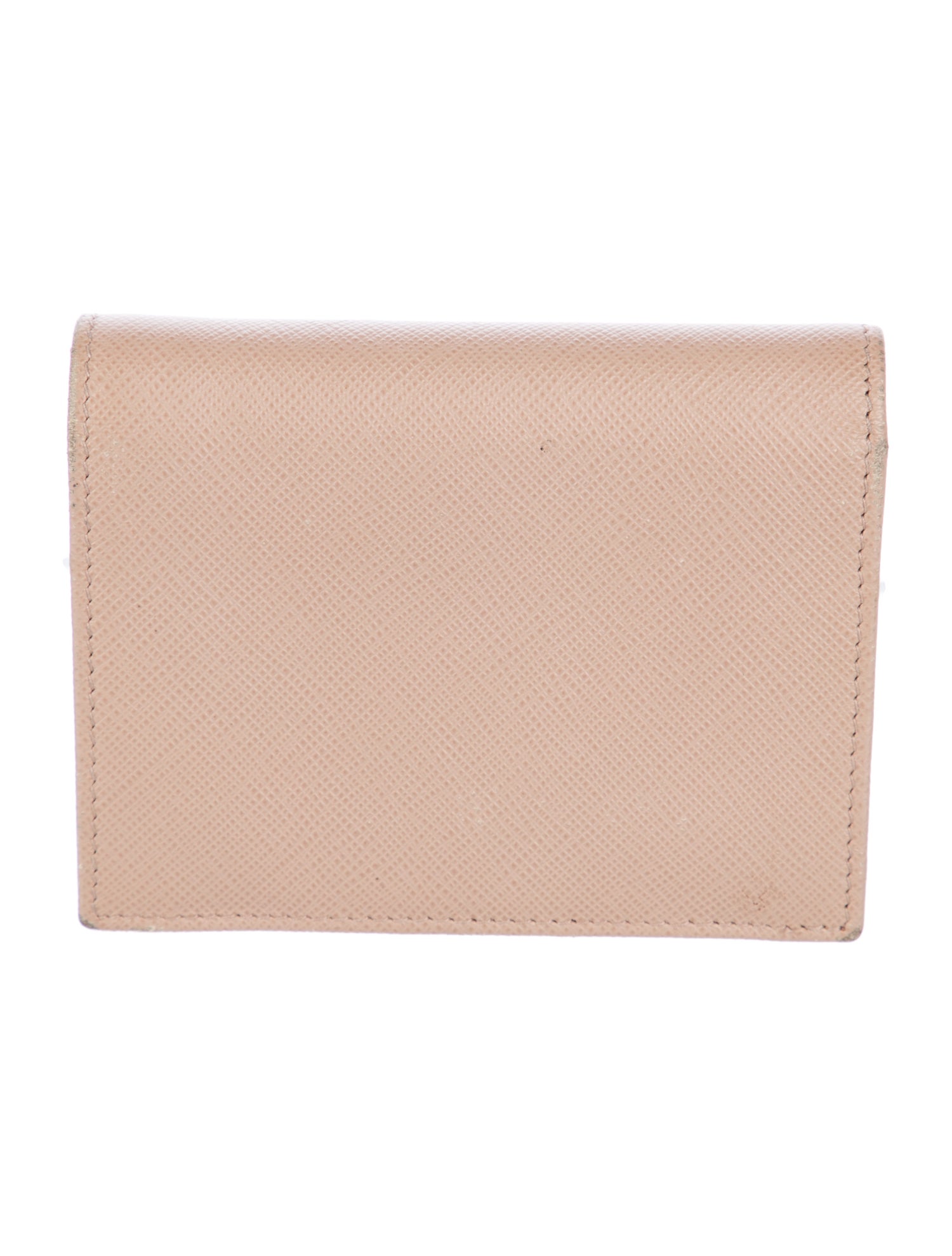Prada Saffiano Leather Compact Wallet