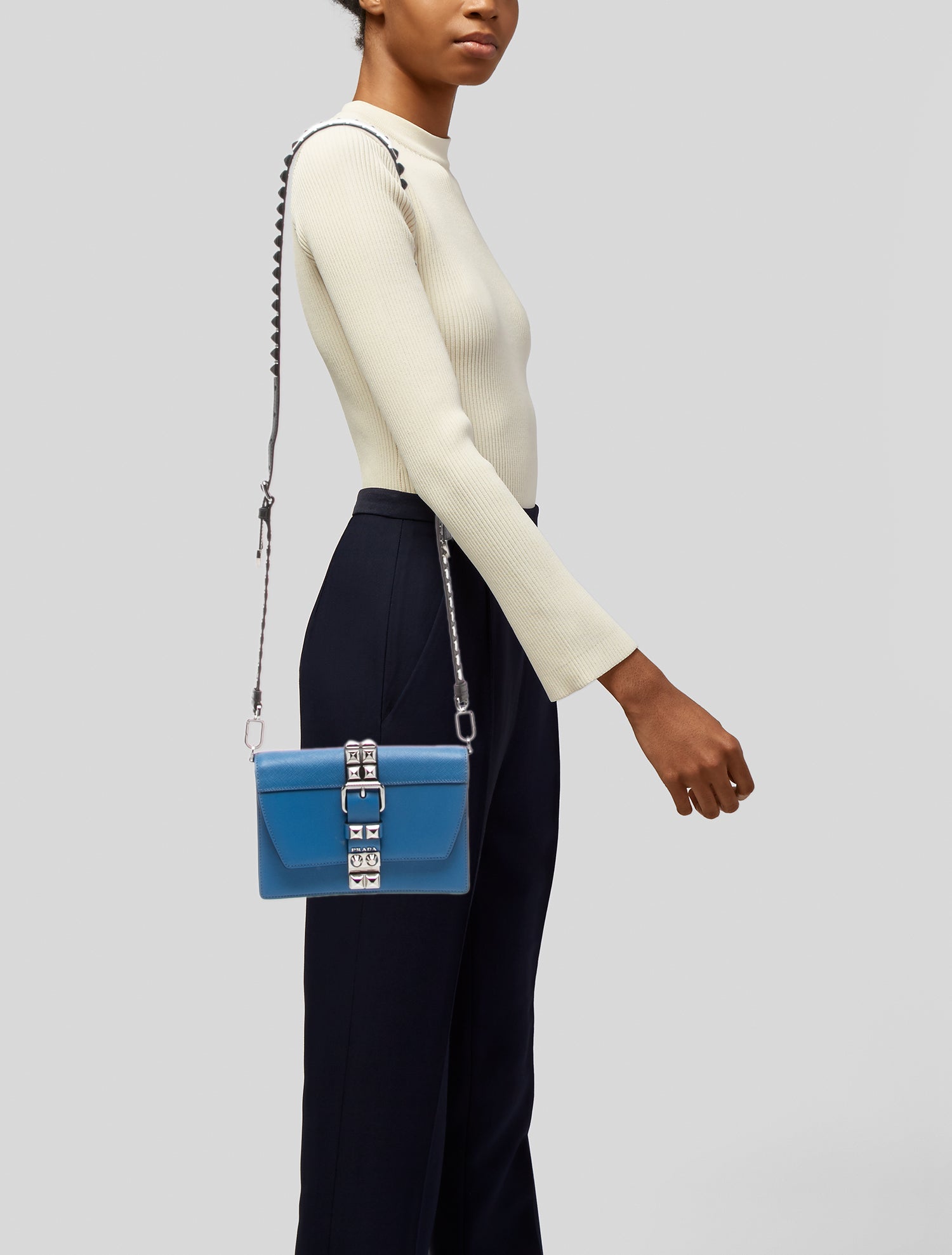 Prada Signature Crossbody Bag