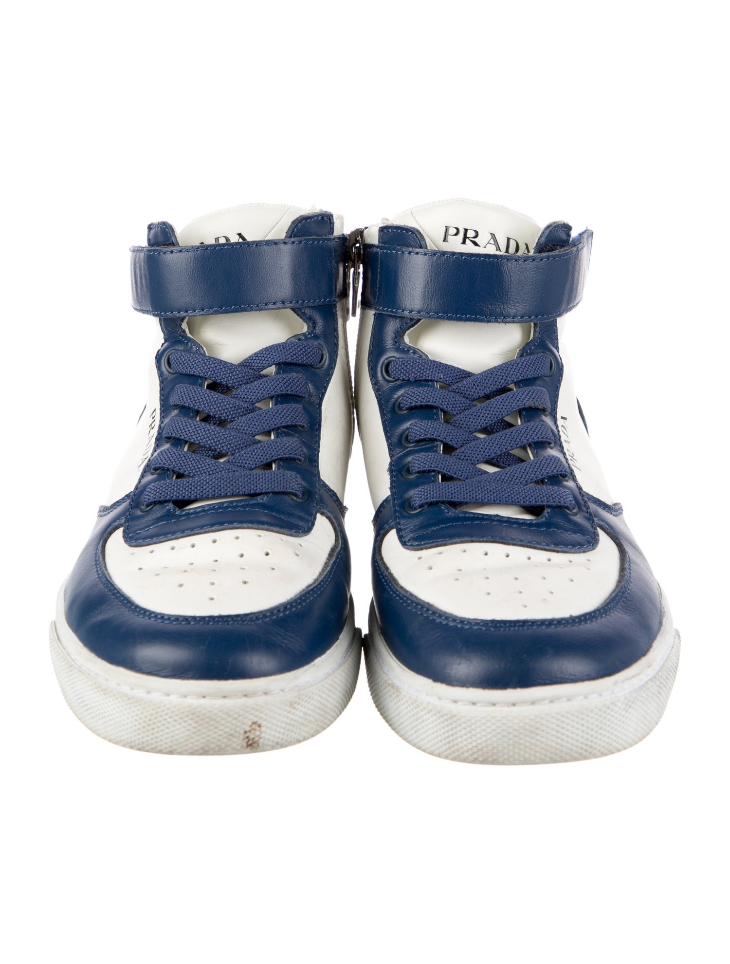 Prada Kids' Boys Leather Low Top Sneakers