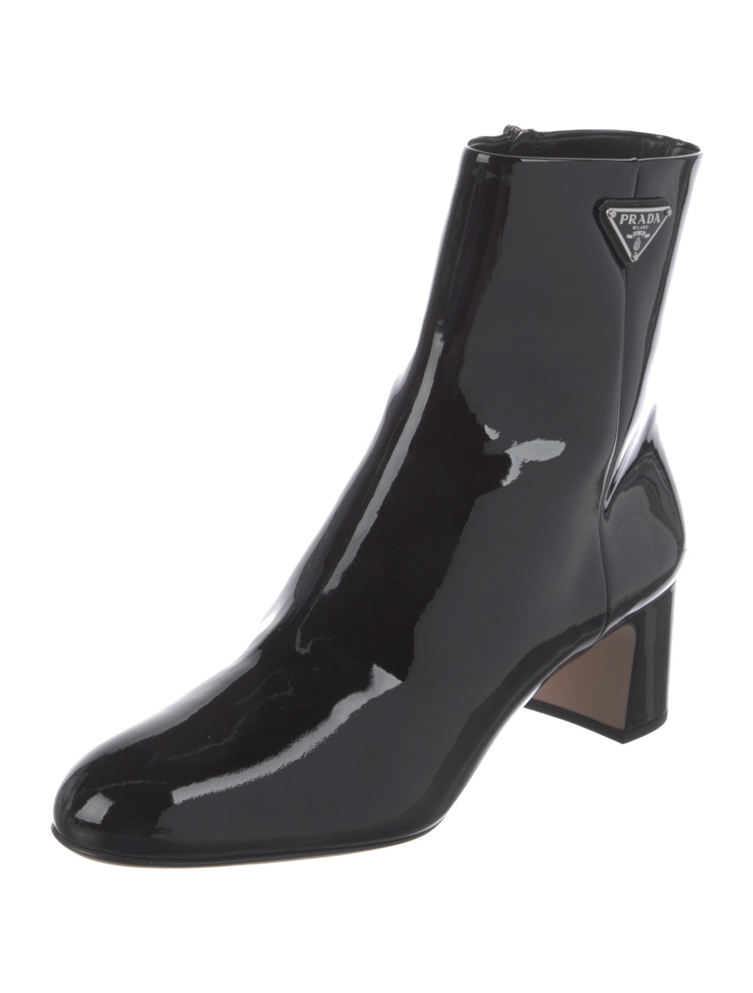 Prada Patent Leather Boots
