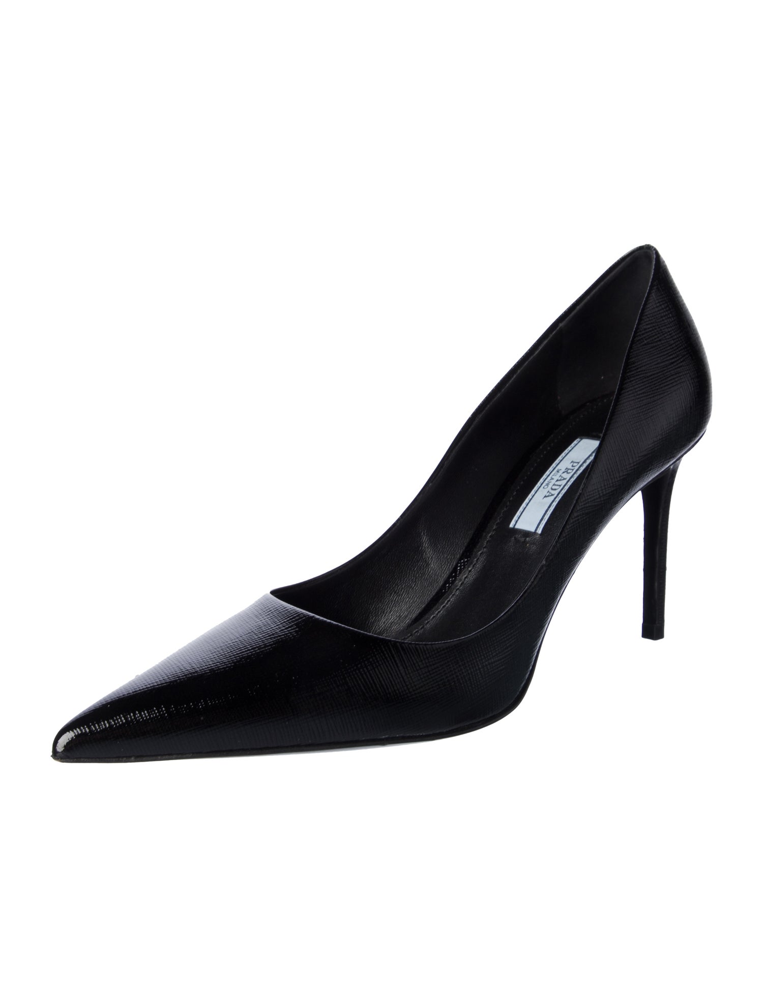 Prada Saffiano Leather Pumps