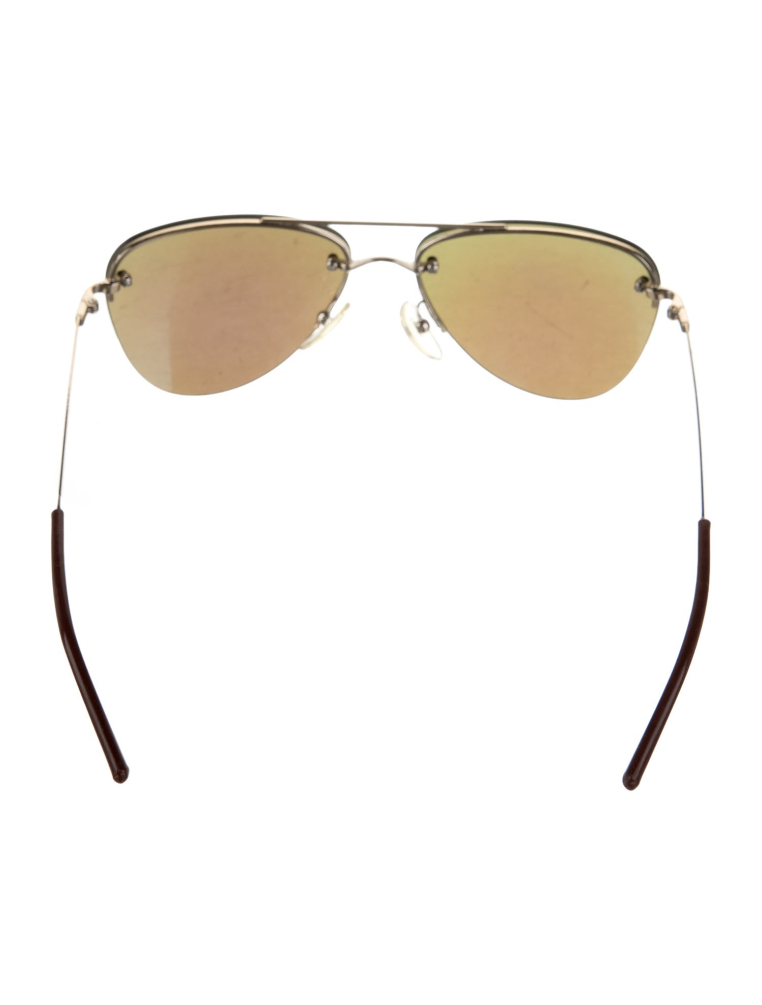 Prada Aviator Mirrored Sunglasses