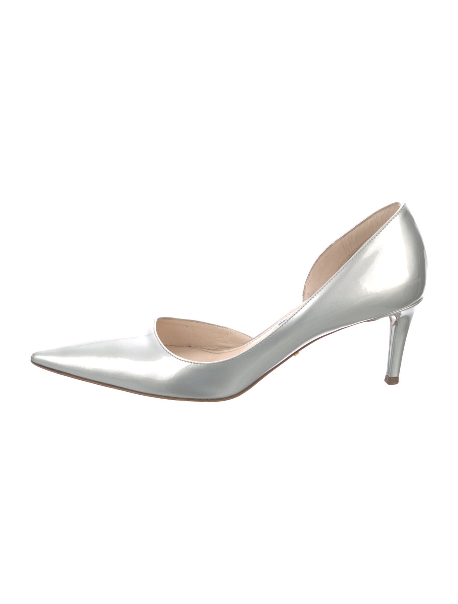 Prada Patent Leather D'Orsay Pumps