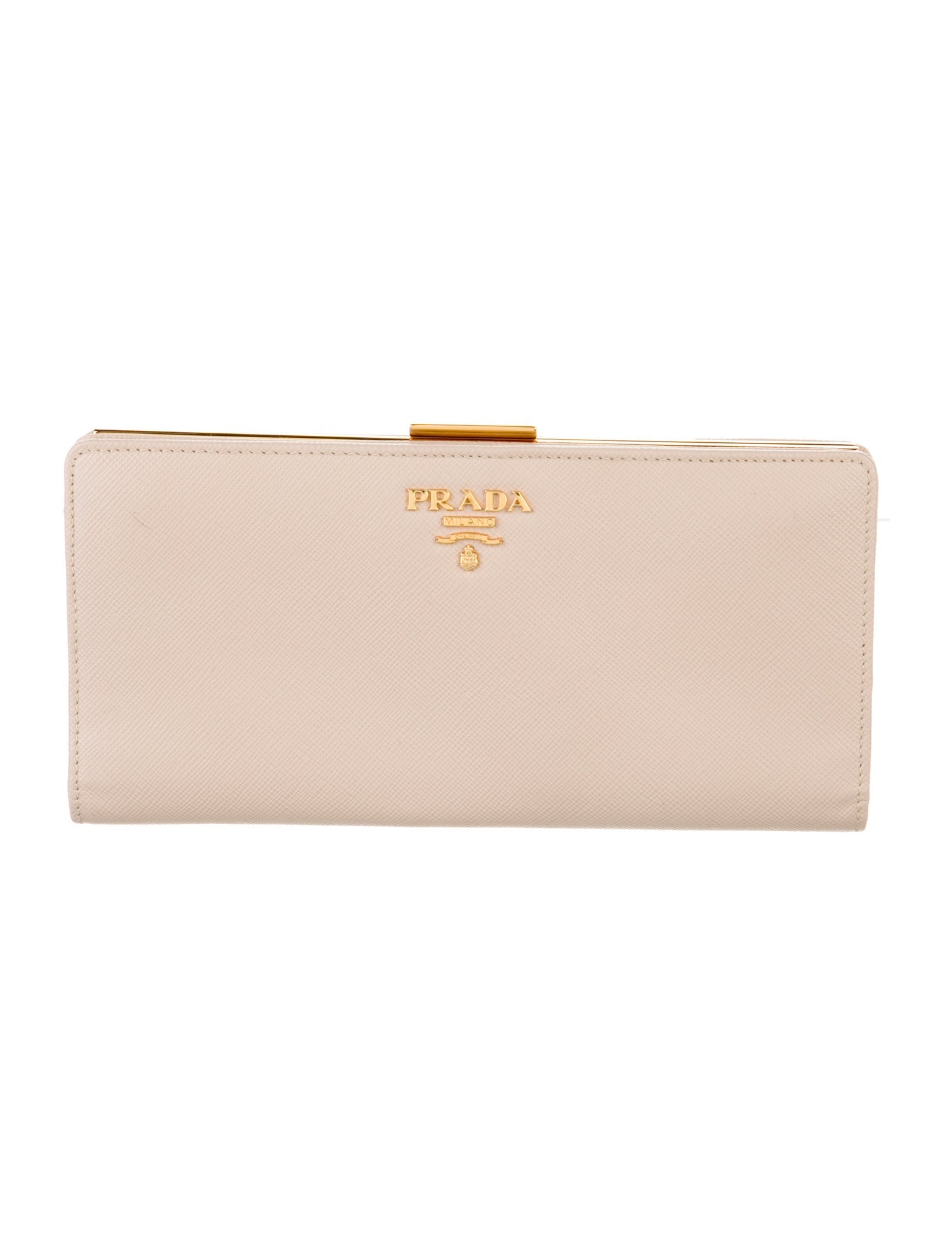 Prada Leather Continental Wallet