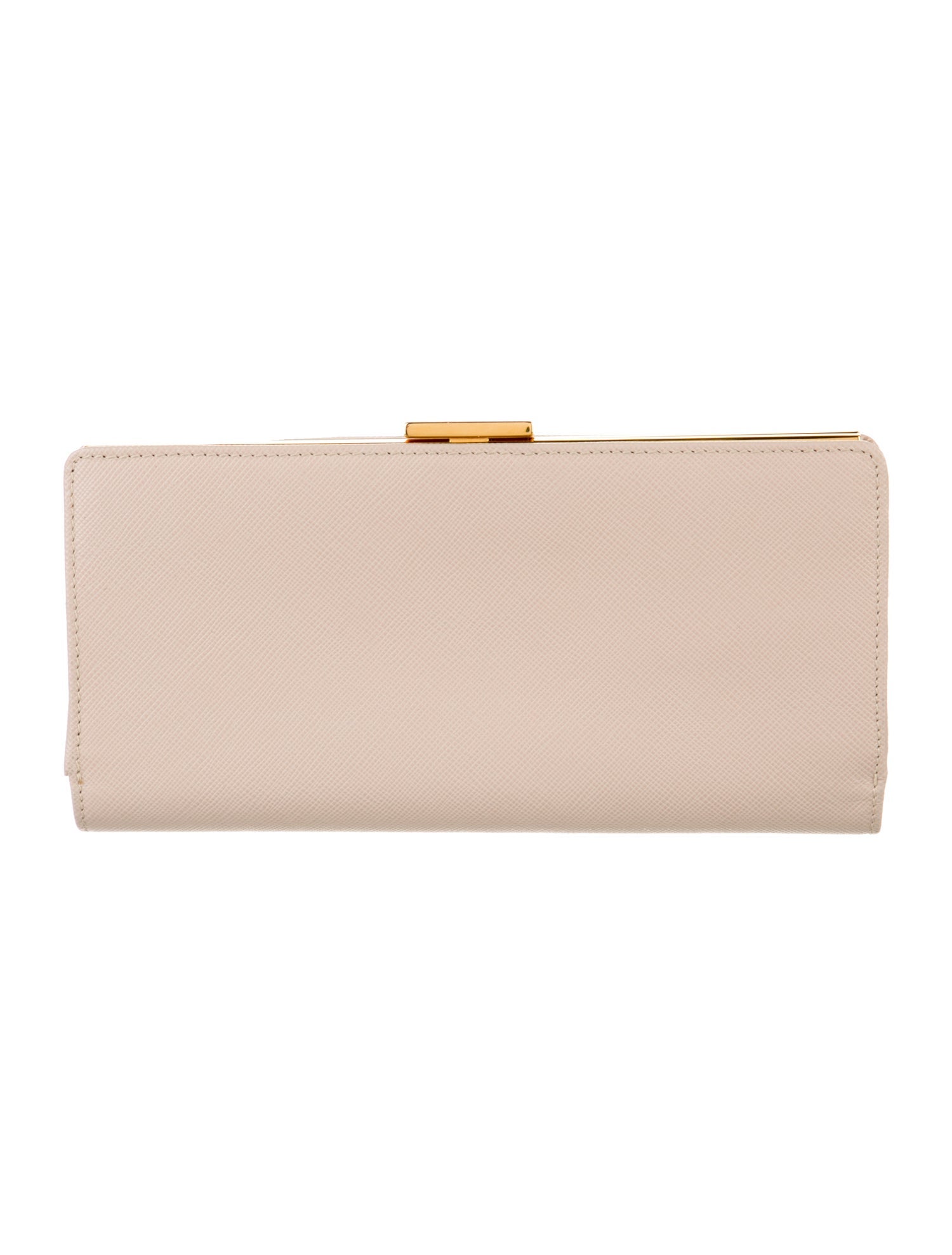 Prada Leather Continental Wallet