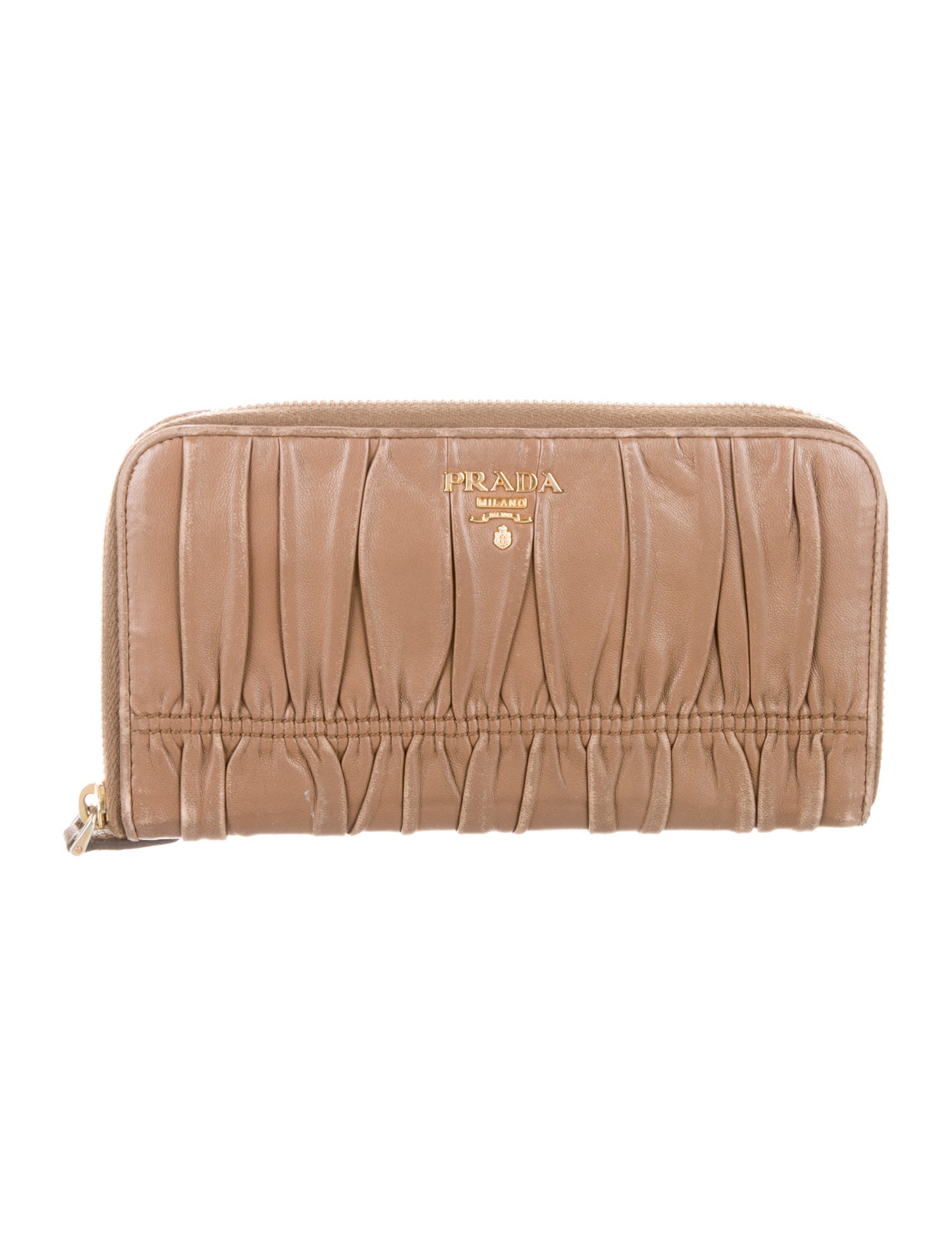 Prada Nappa Gaufre Leather Wallet