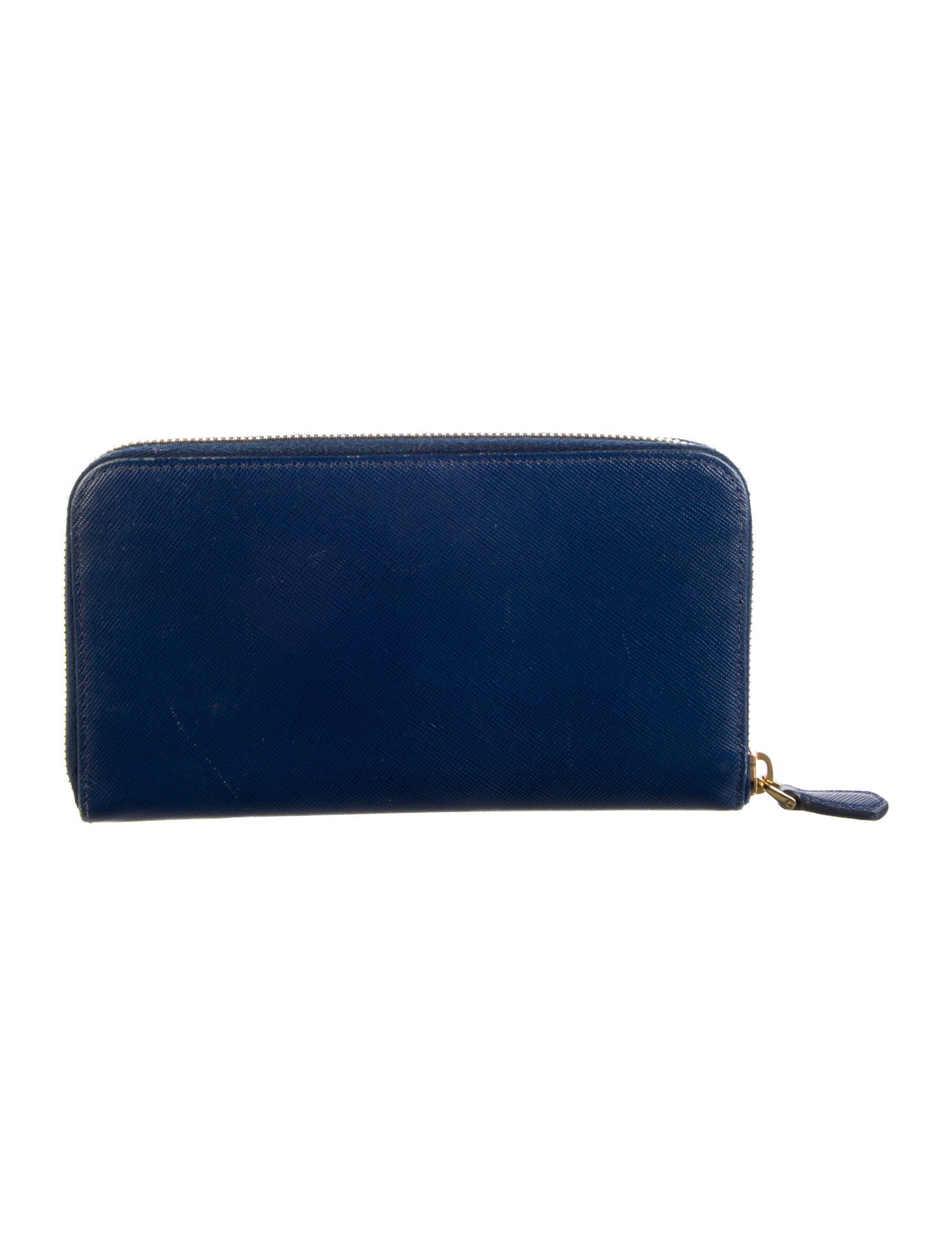 Prada Saffiano Metal Leather Continental Wallet