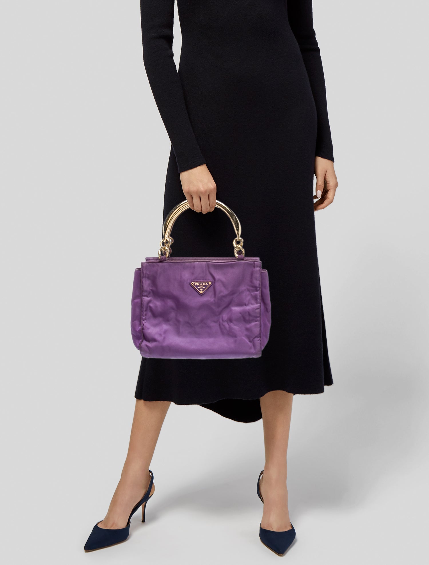 Prada Tessuto Nylon Top Handle Bag