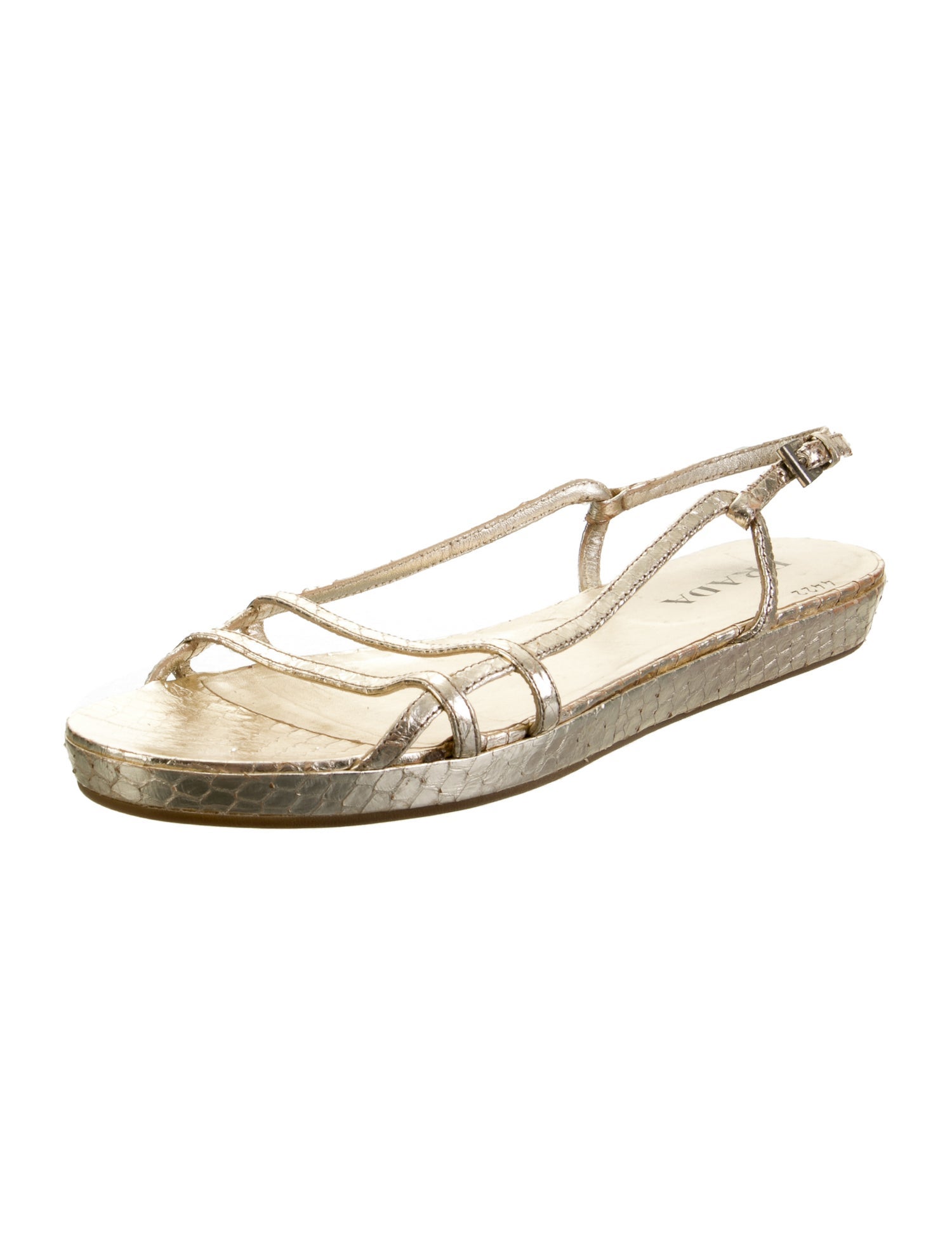 Prada Leather Espadrilles