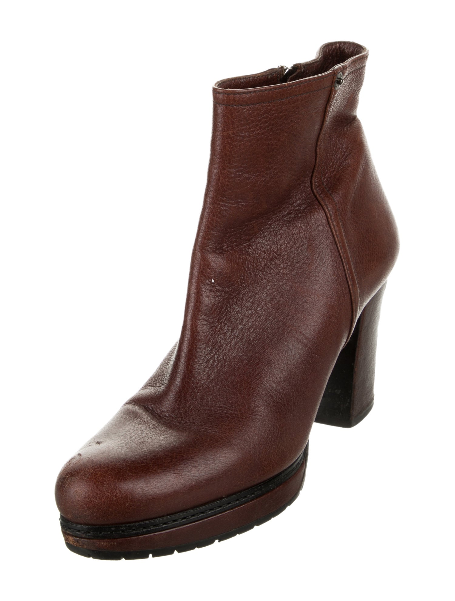 Prada Sport Leather Boots