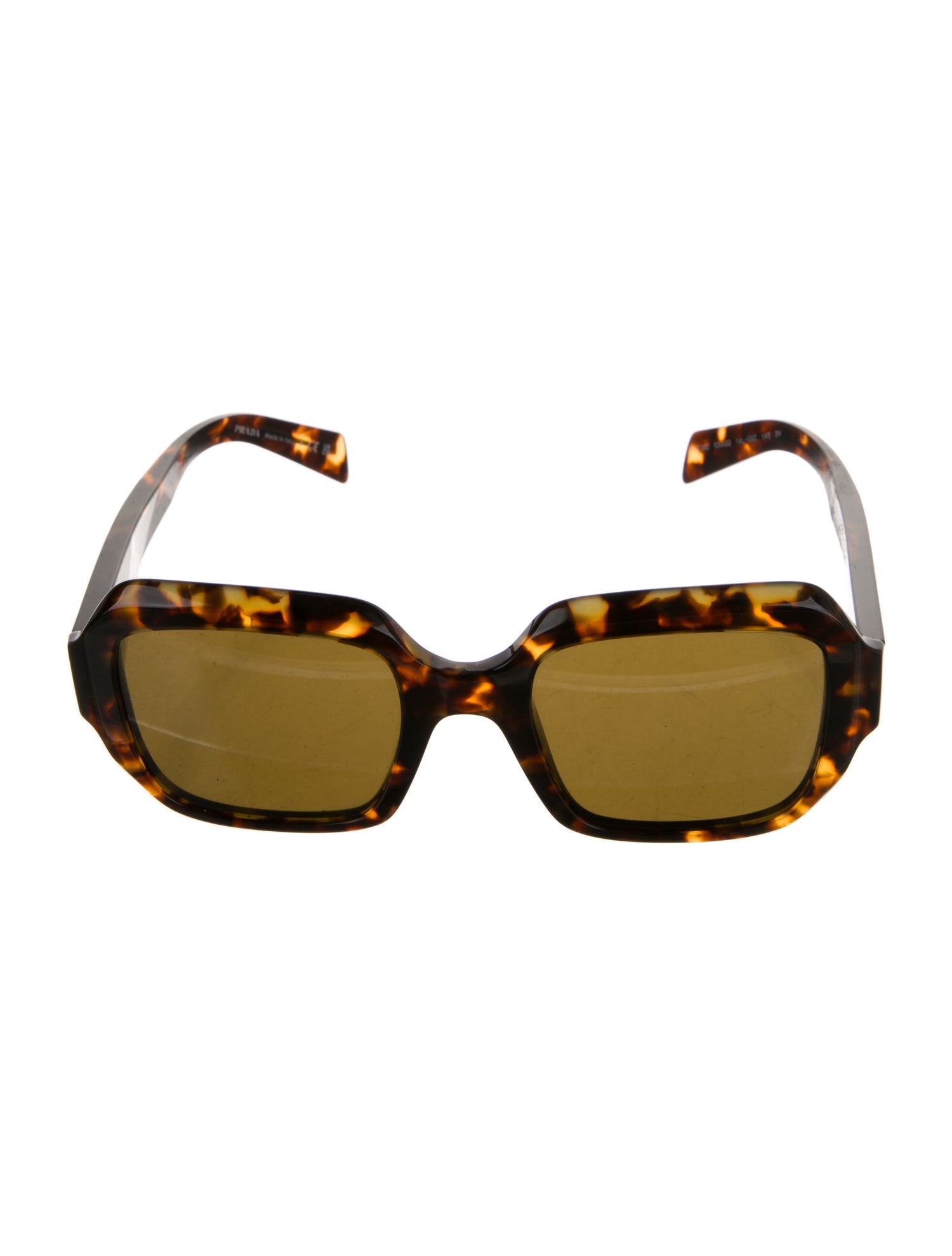 Prada Square Tinted Sunglasses