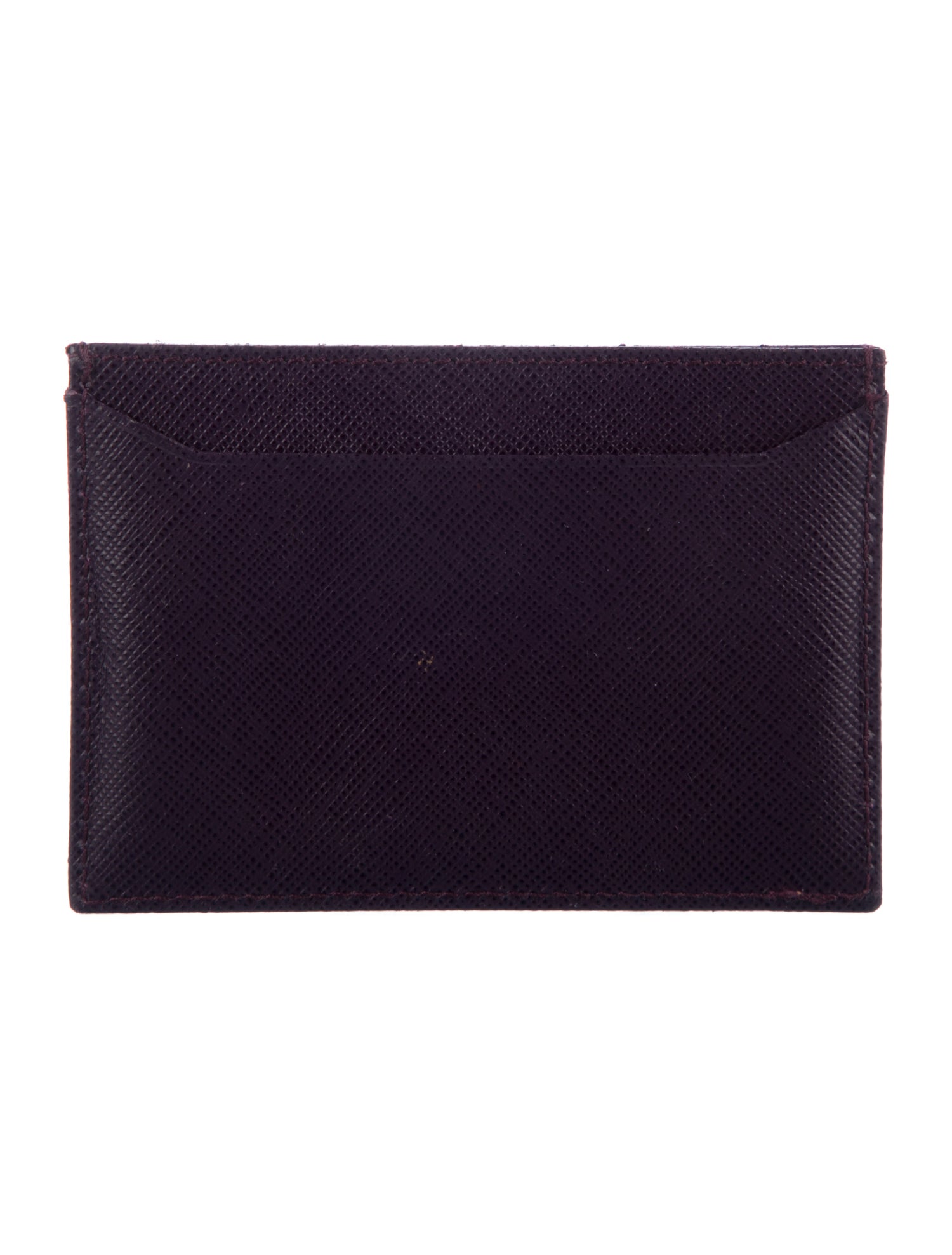 Prada Leather Card Holder