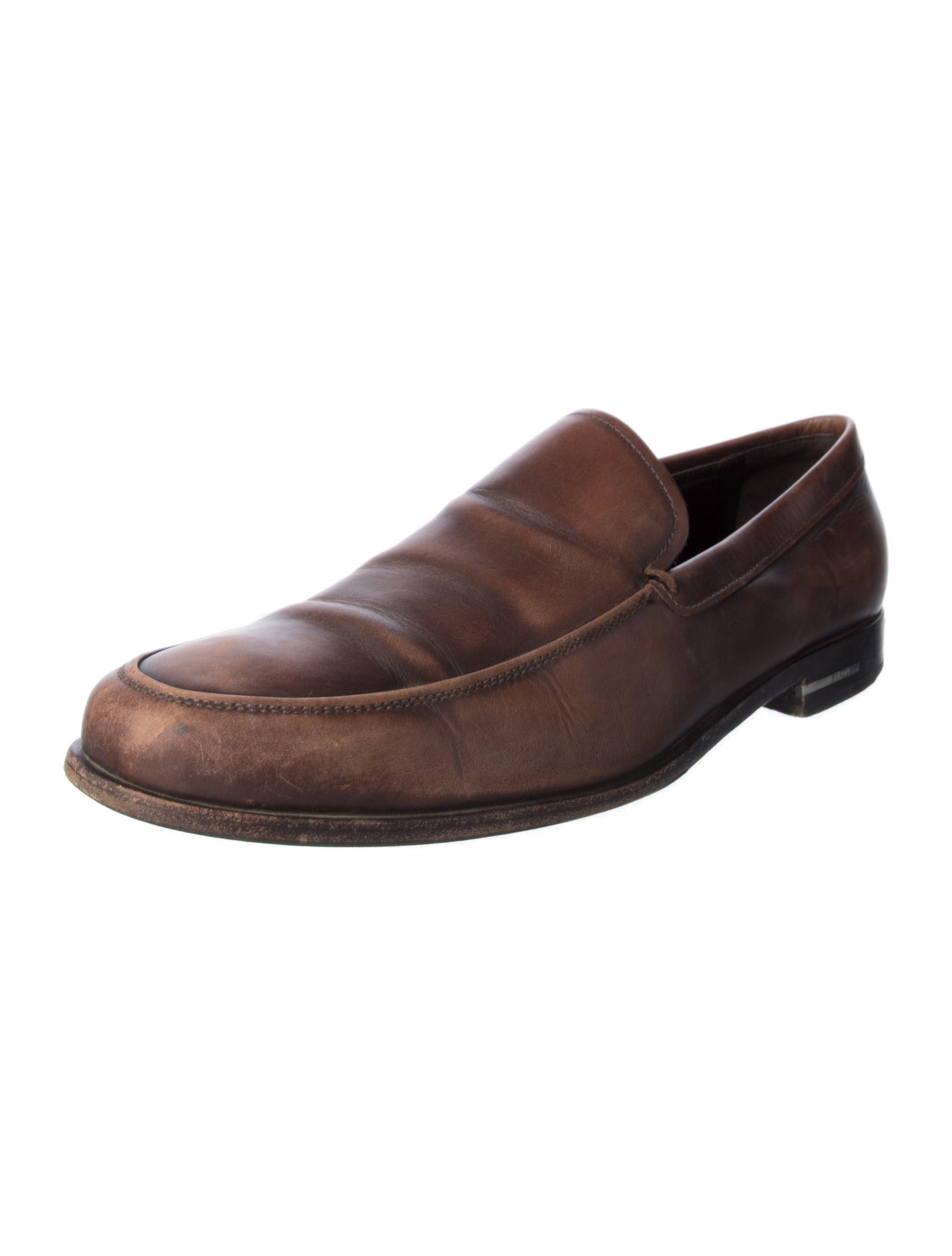 Prada Leather Loafers