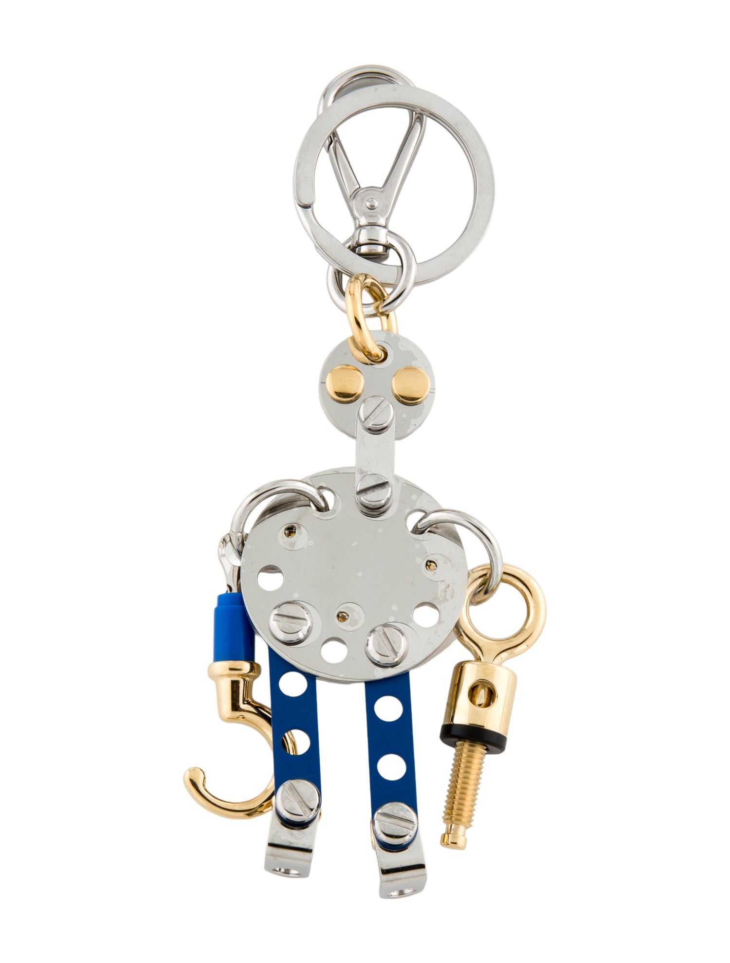 Prada Robot Metal Keychain