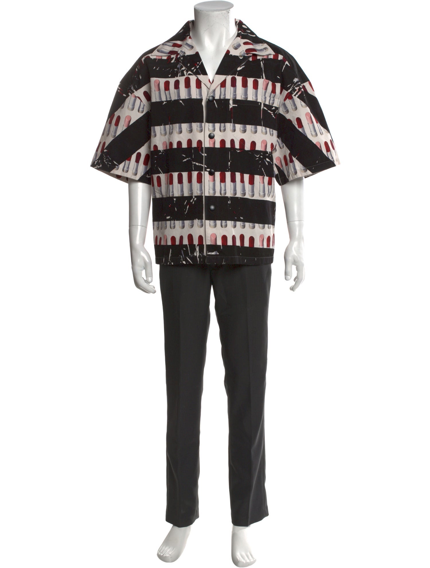 Prada 2018 Graphic Print Shirt