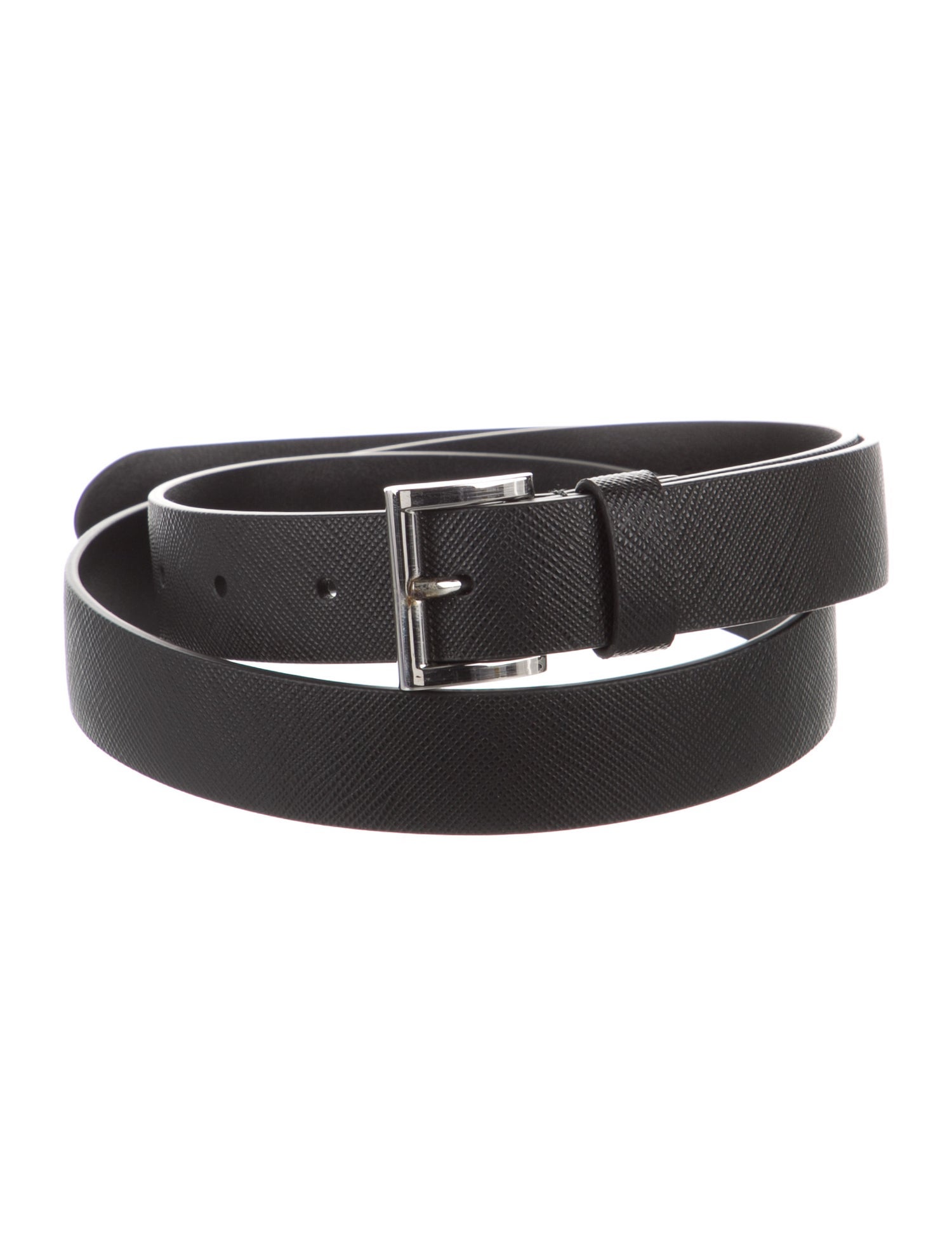 Prada Saffiano Cuir Leather Belt