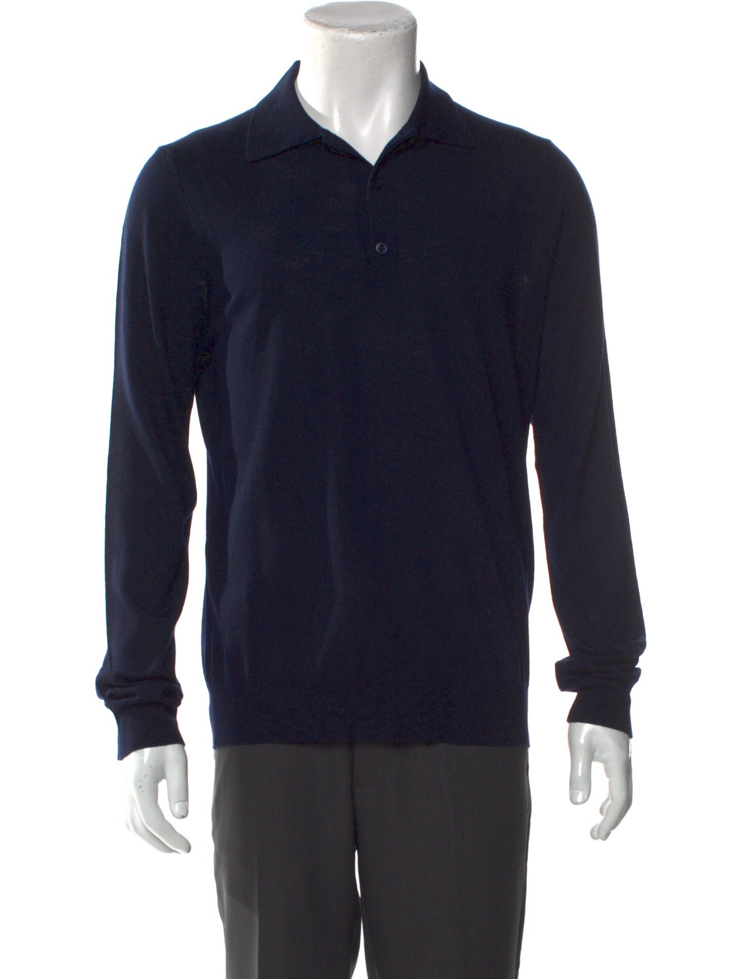 Prada 2024 Virgin Wool Polo Shirt