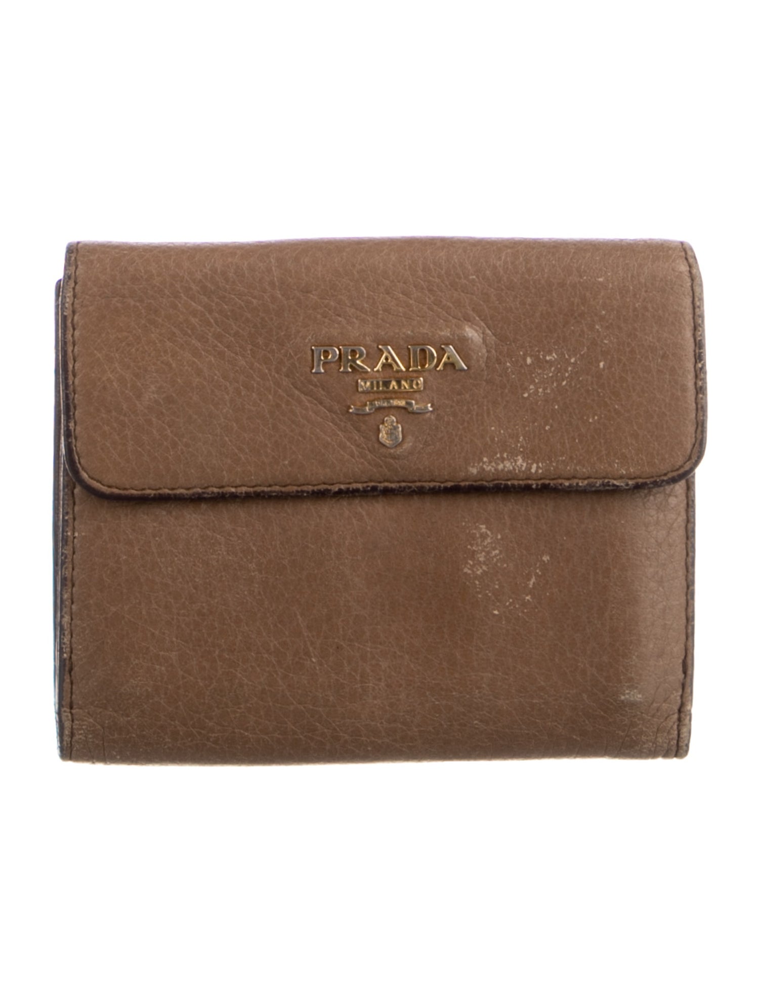 Prada Vitello Daino Leather Wallet