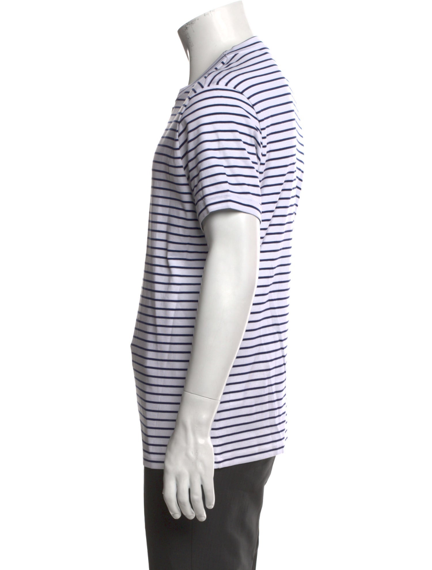 Prada 2023 Enameled Metal Triangle T-Shirt