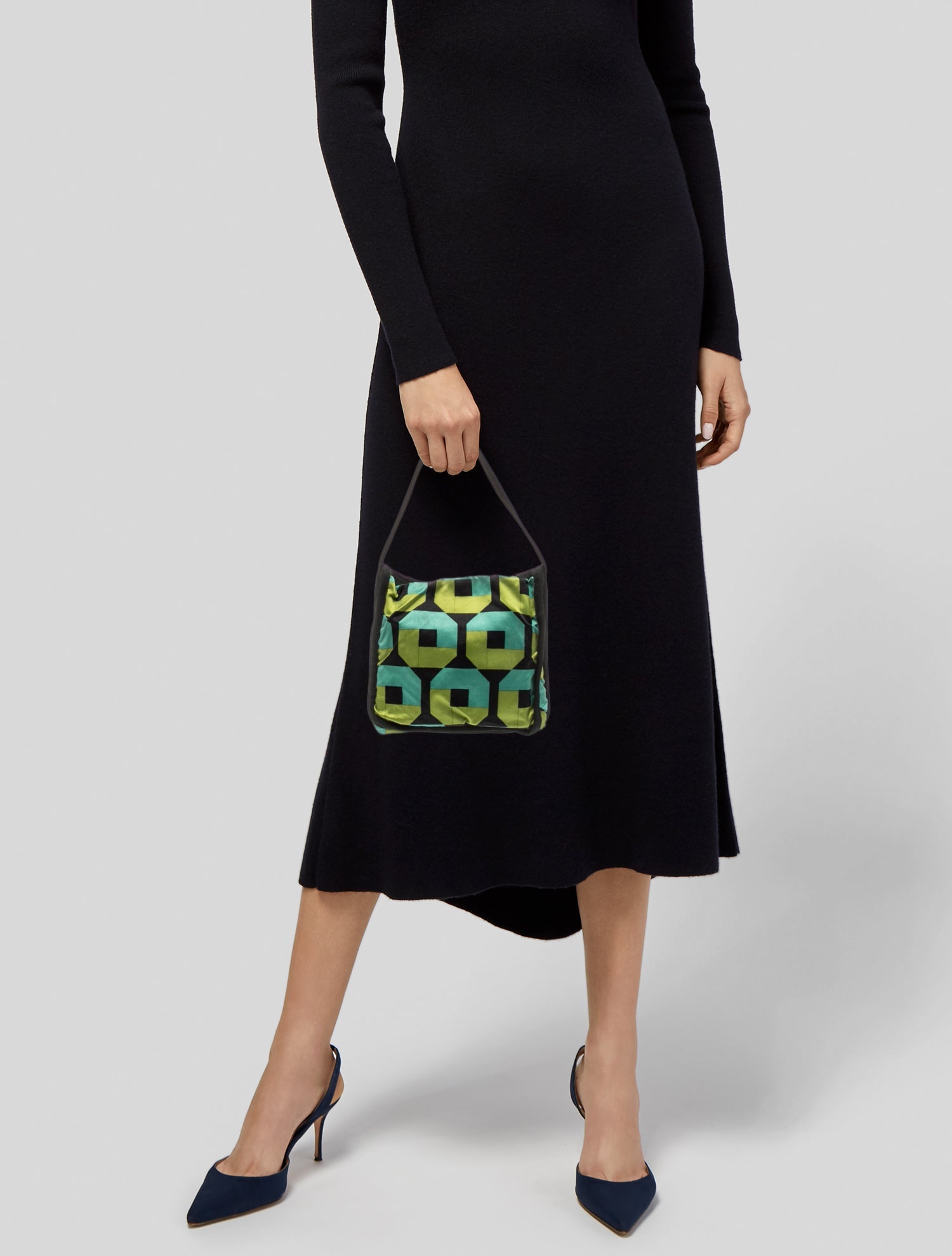 Prada Tessuto Nylon Messenger Bag Small