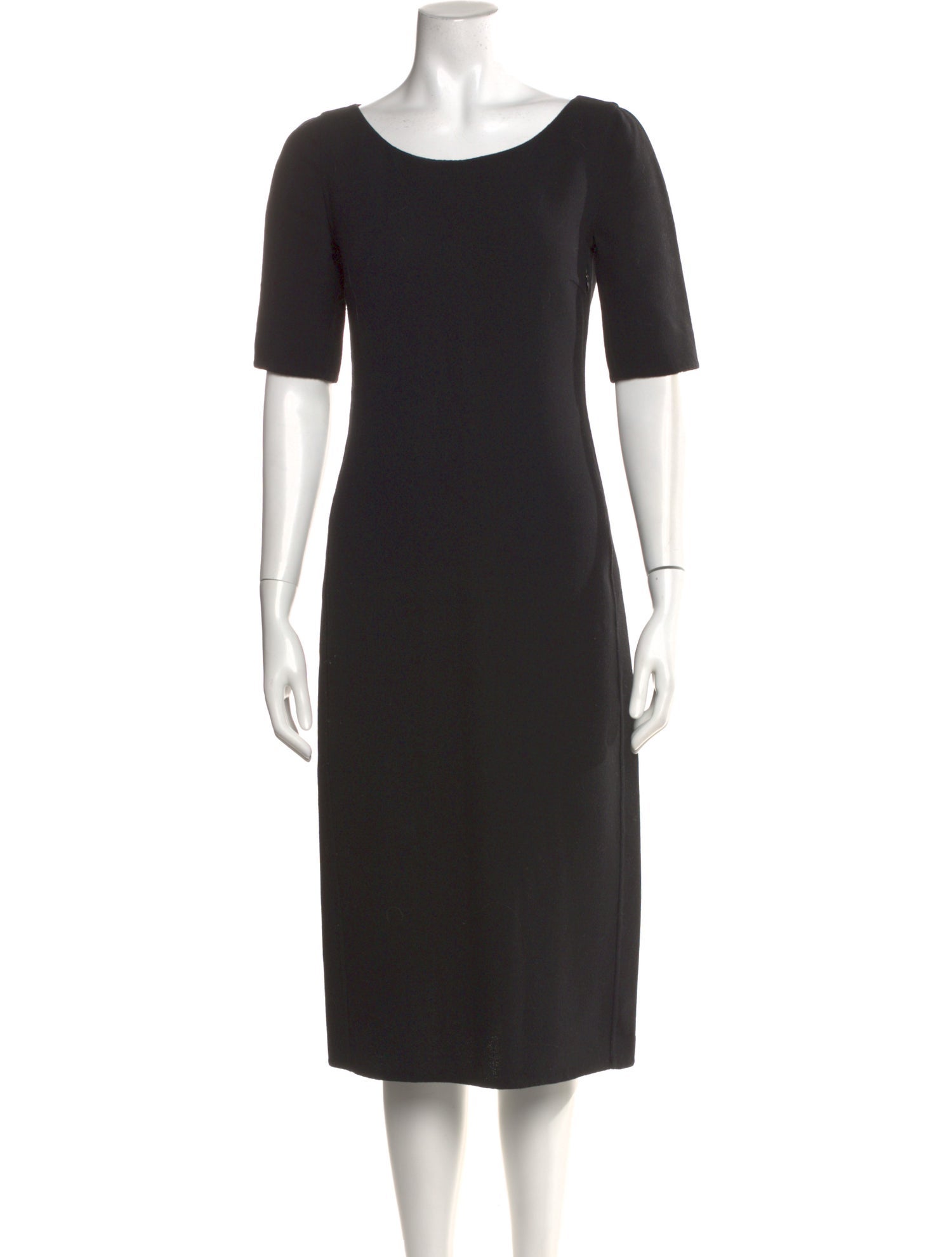 Wool Knee-Length Dress