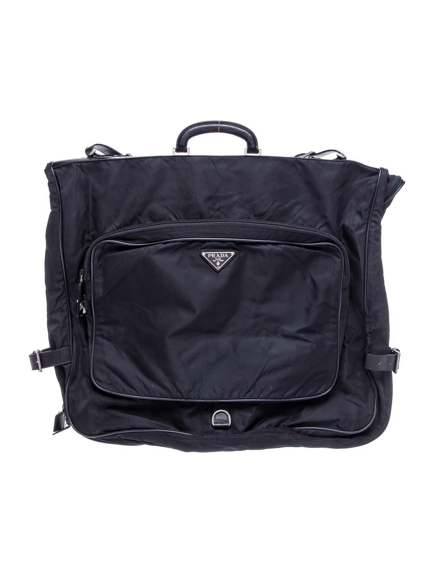 Prada Nylon Vela Nylon Garment Bag Vintage