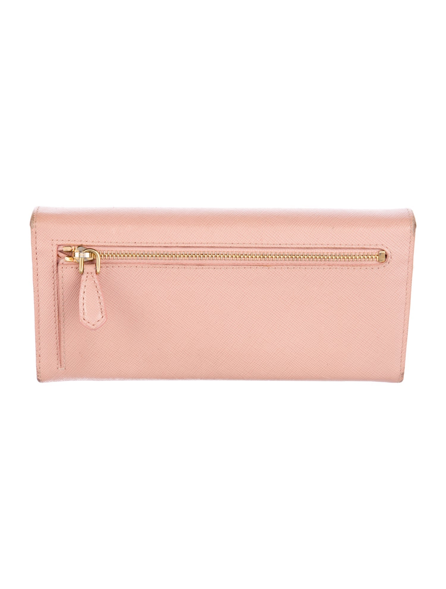 Prada Leather Continental Wallet