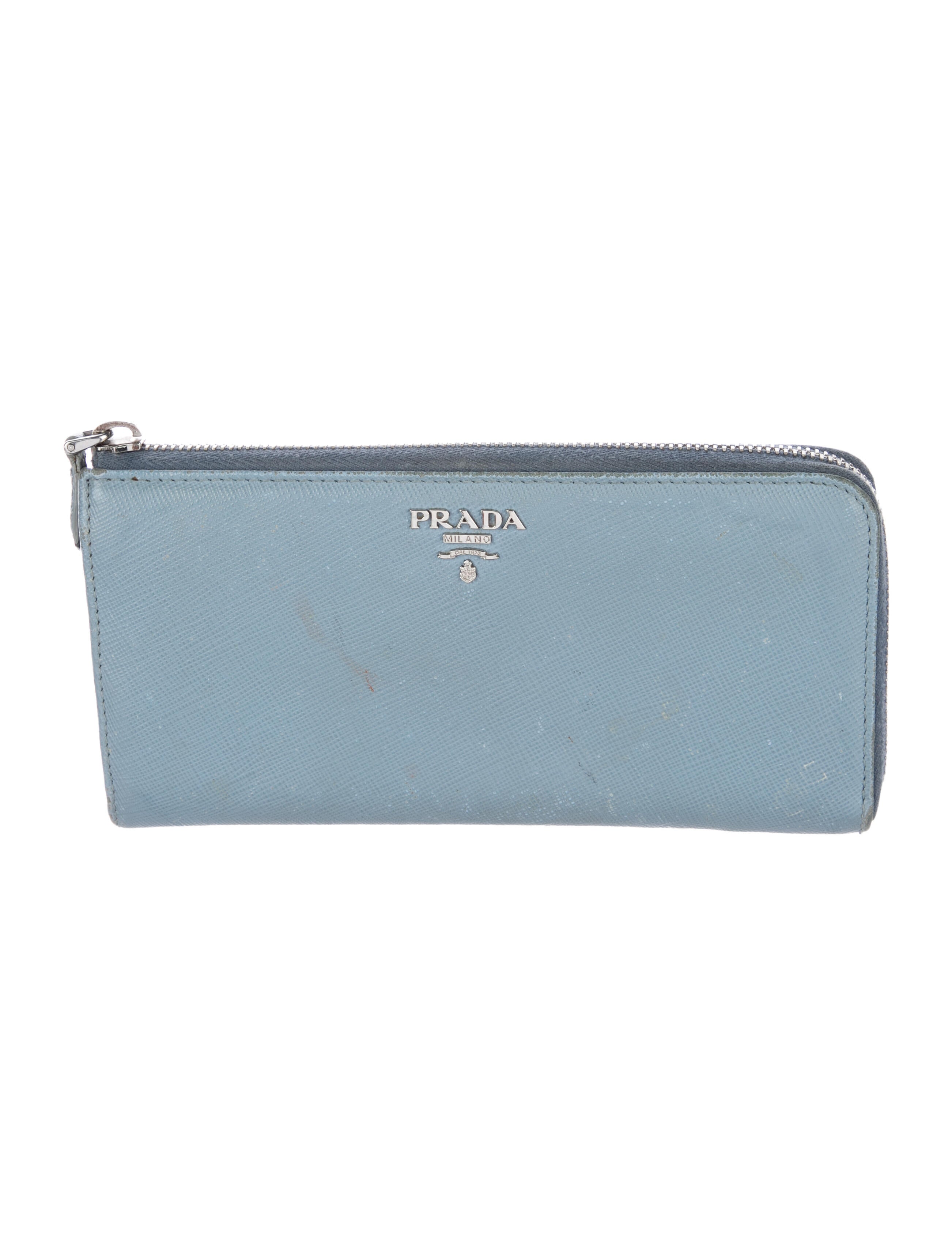 Prada Saffiano Cuir Leather Wallet