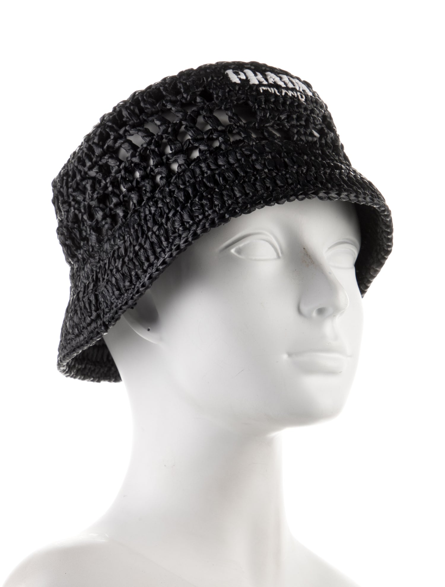 Prada Spring Bucket Straw Hat