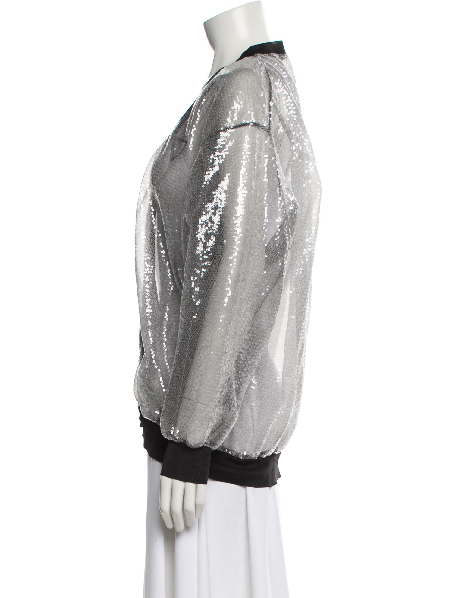 Prada 2021 Sequin Bomber Jacket