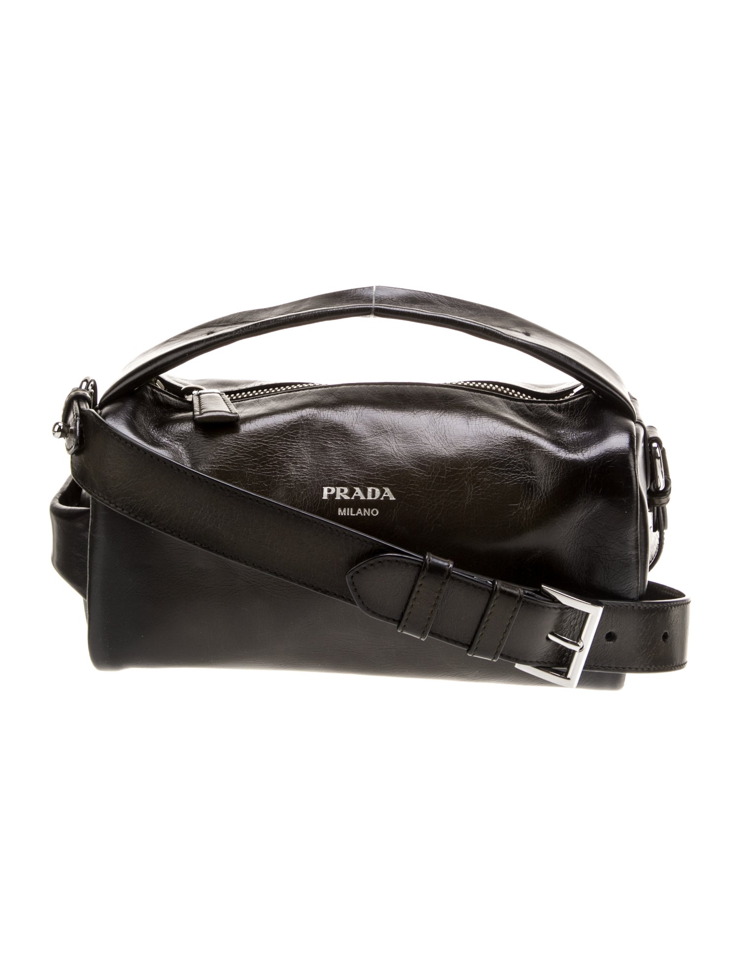 Prada Leather Bauletto 2025