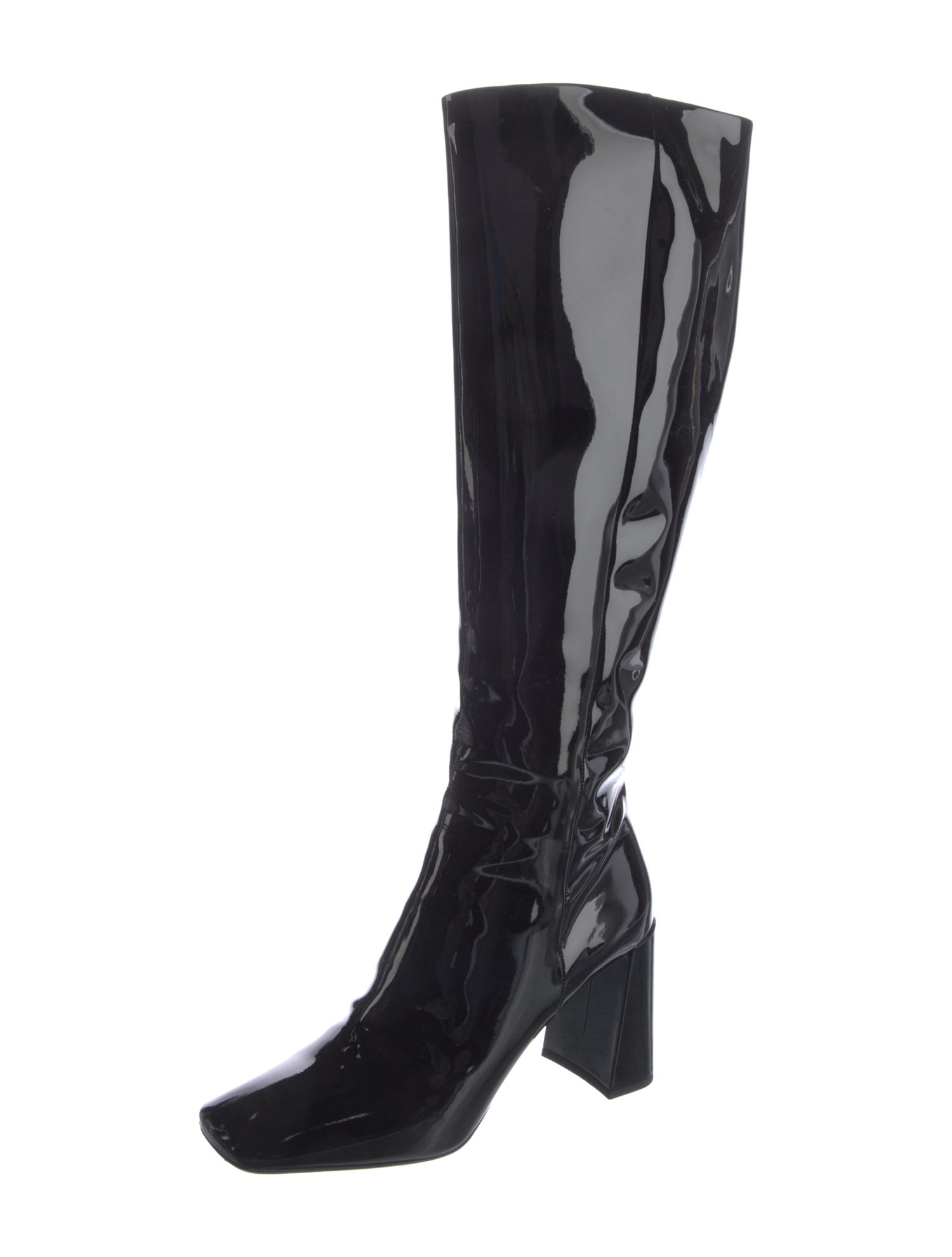 Prada Patent Leather Boots