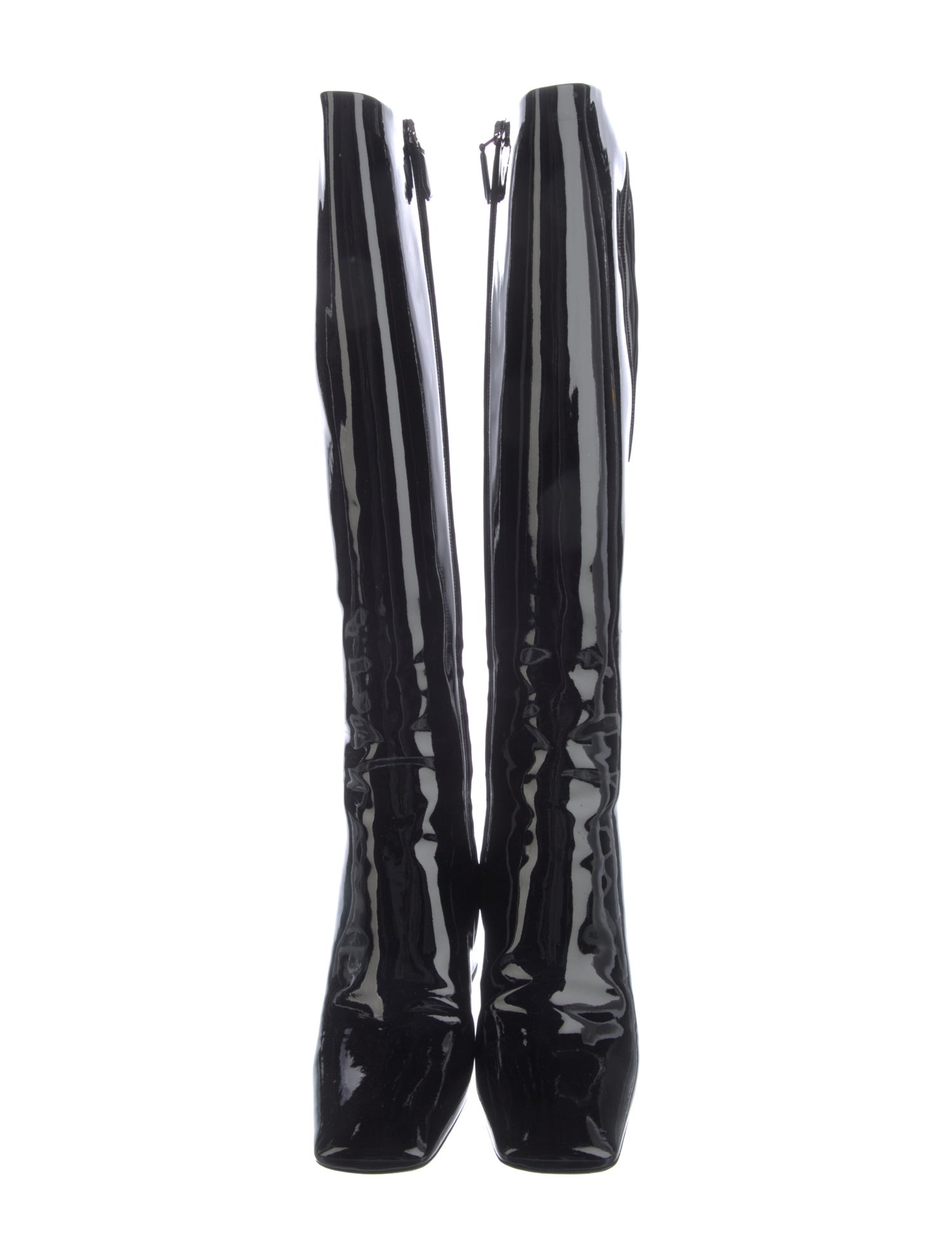 Patent Leather Boots