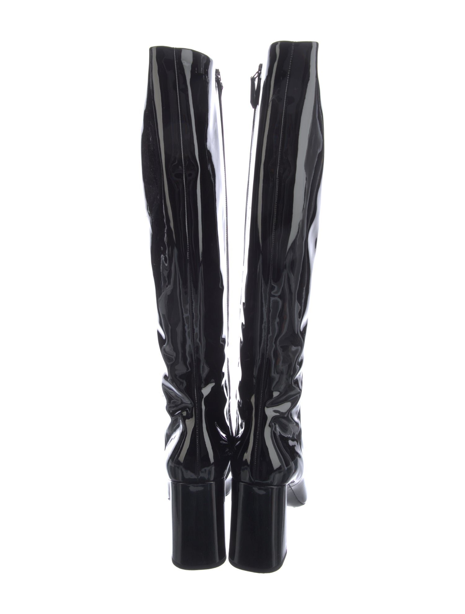 Patent Leather Boots