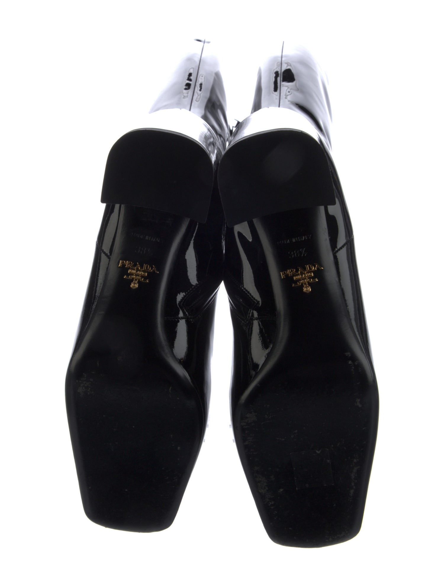 Patent Leather Boots