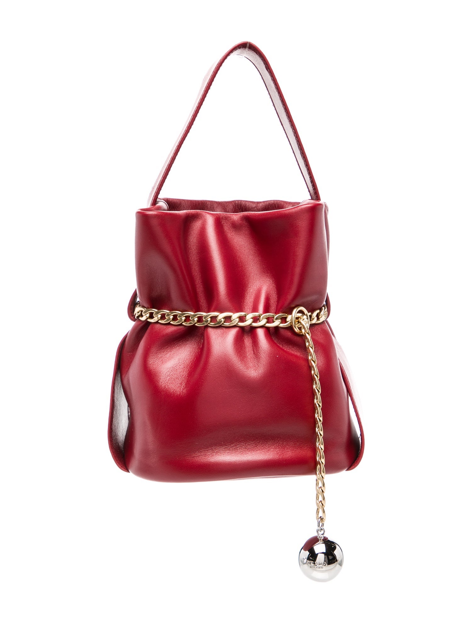 Prada Nappa Leather Sac Noir Petit