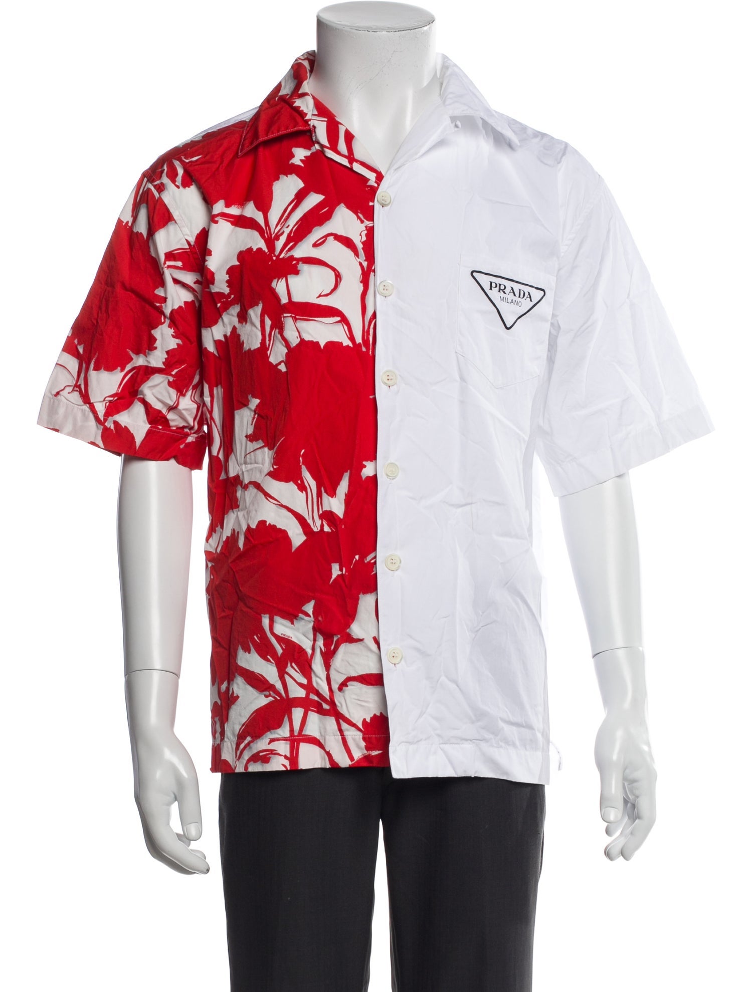 Prada 2023 Floral Print Shirt