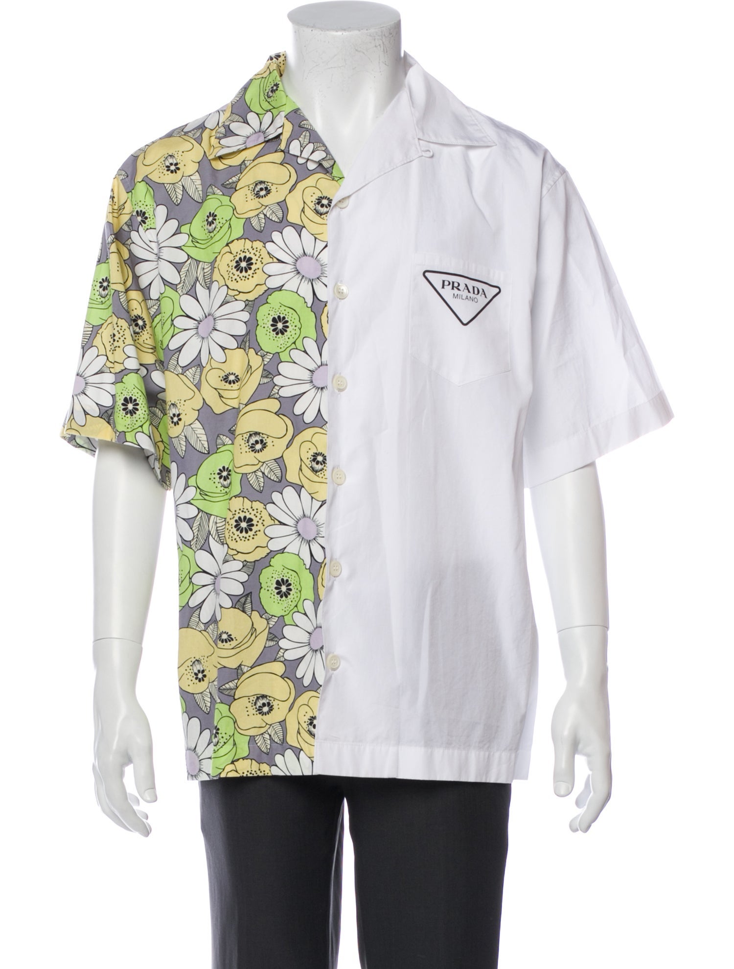 Prada 2023 Floral Print Shirt