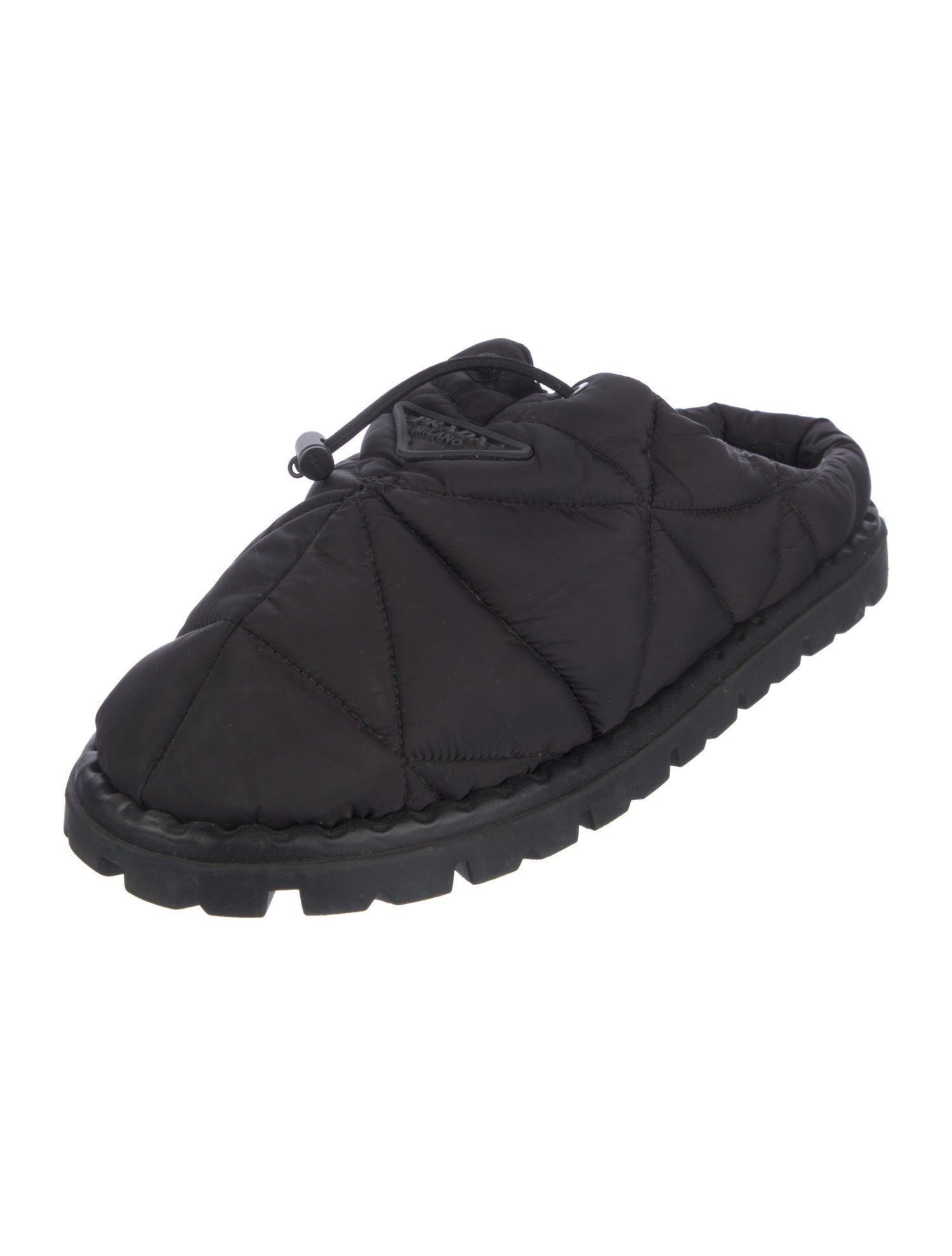 Prada Nylon Slippers