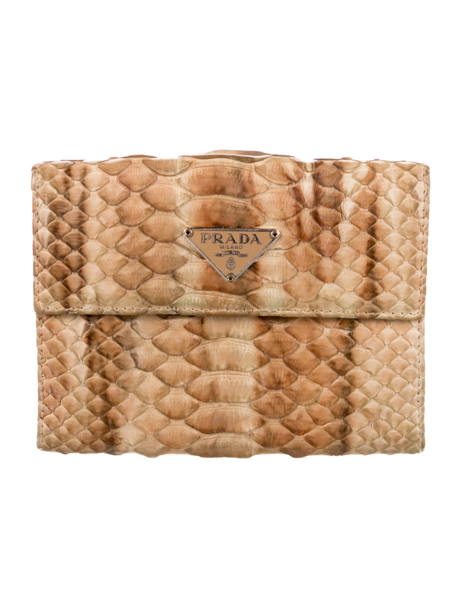 Prada Late 1990's - Early 2000's Compact Wallet