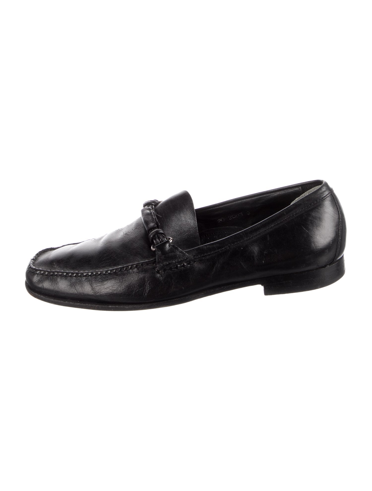 Prada Leather Dress Loafers