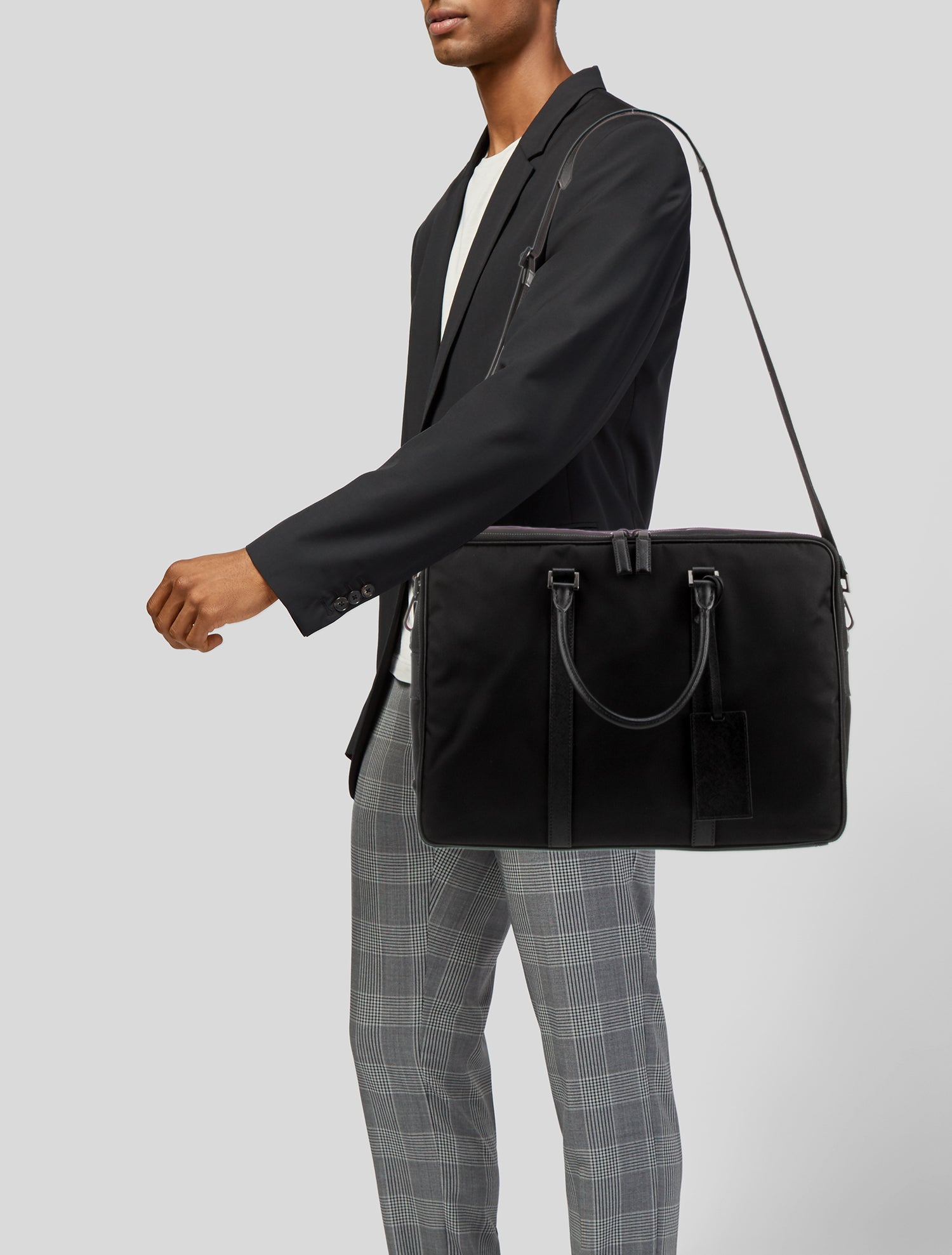 Prada Saffiano Leather Briefcase