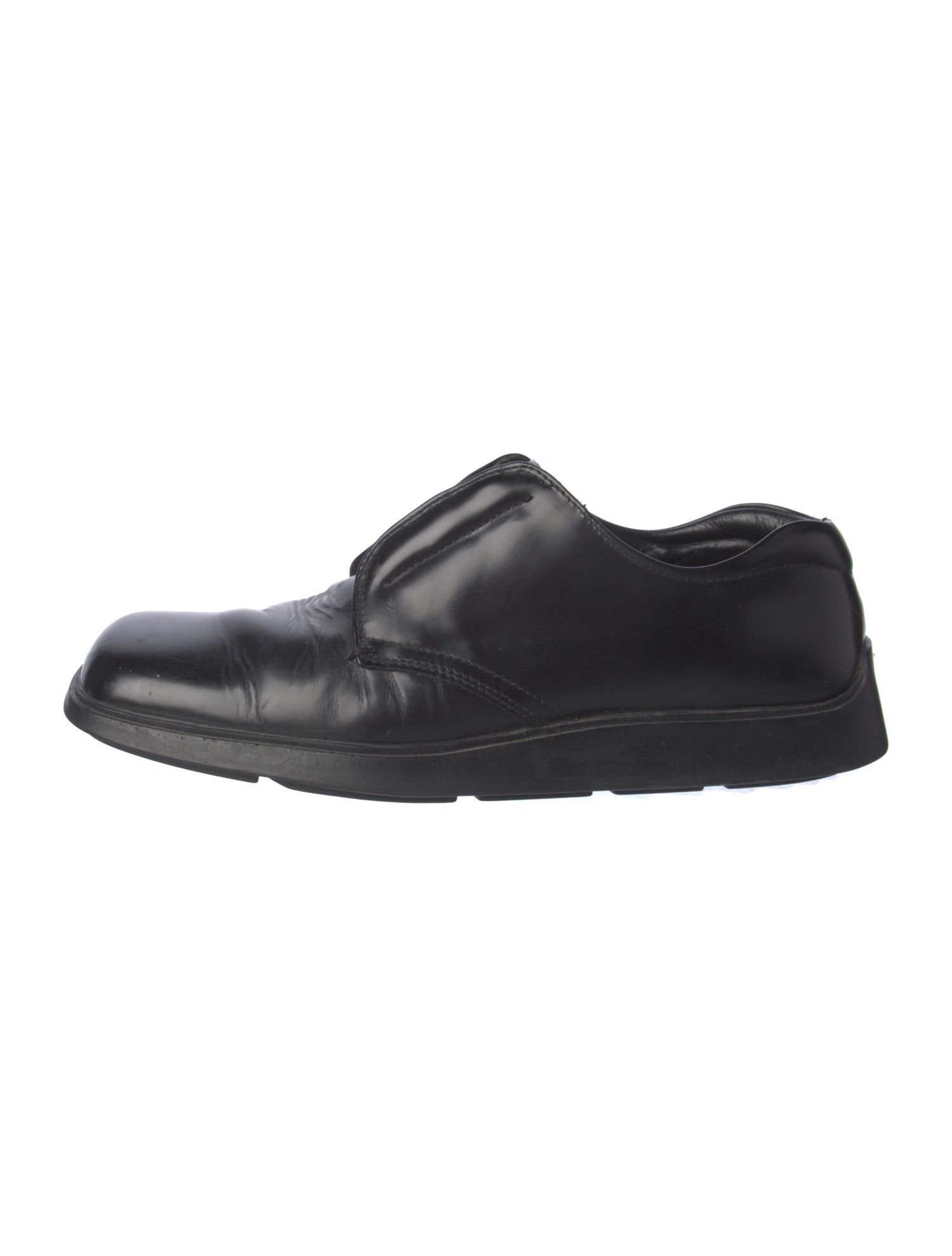 Prada Leather Derby Shoes