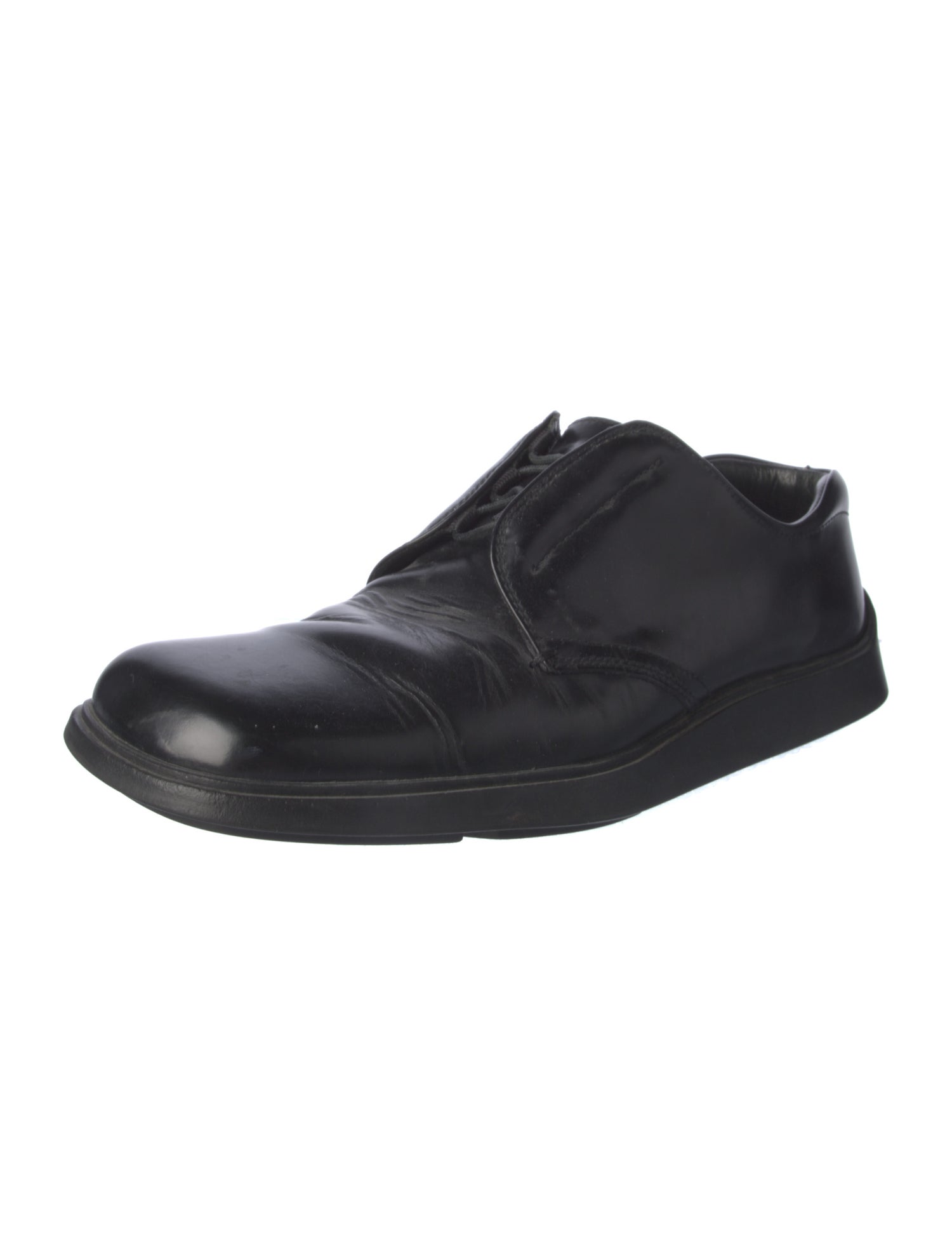 Prada Leather Derby Shoes