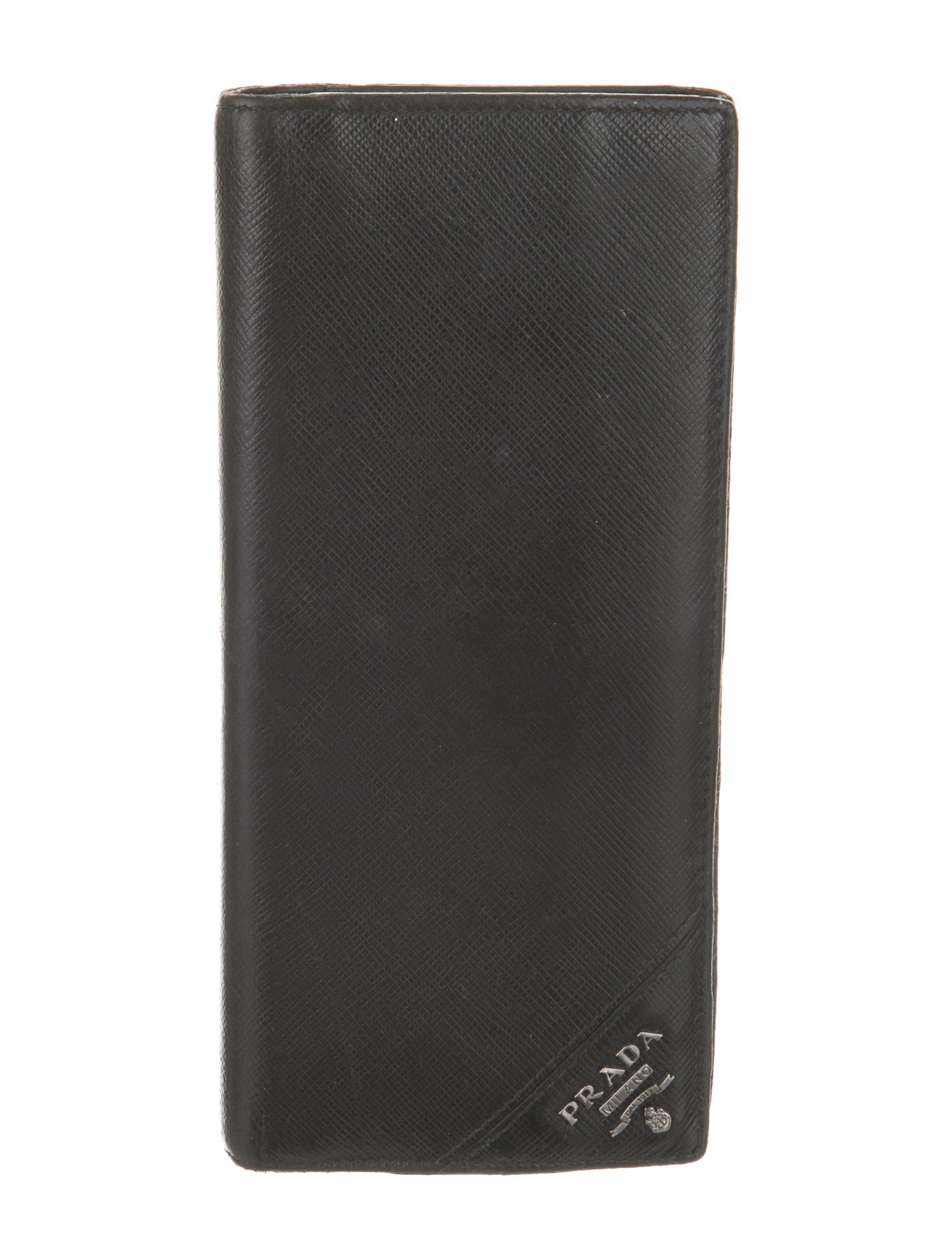 Prada Saffiano Metal Leather Continental Wallet