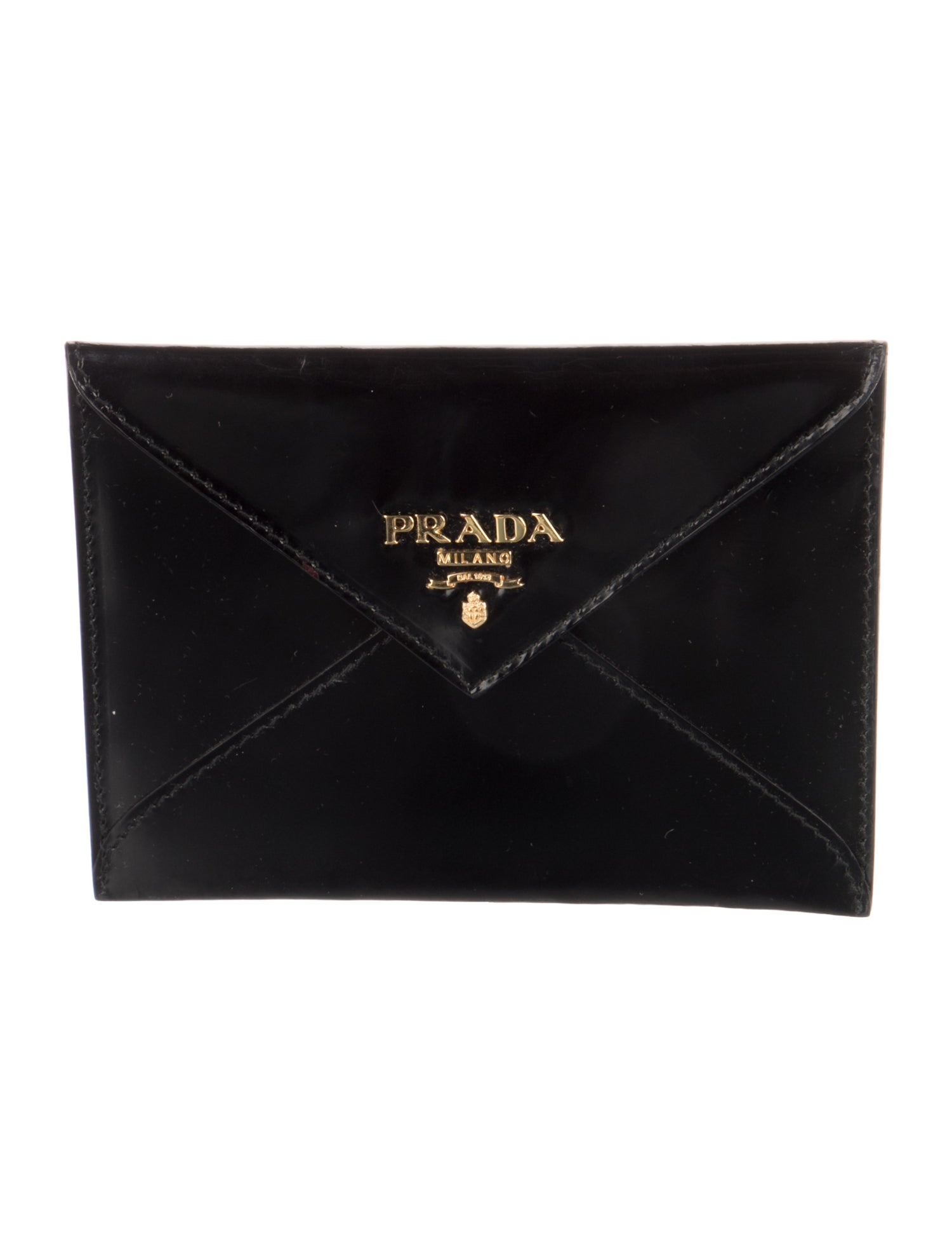 Prada Spazzolato Leather Pouch