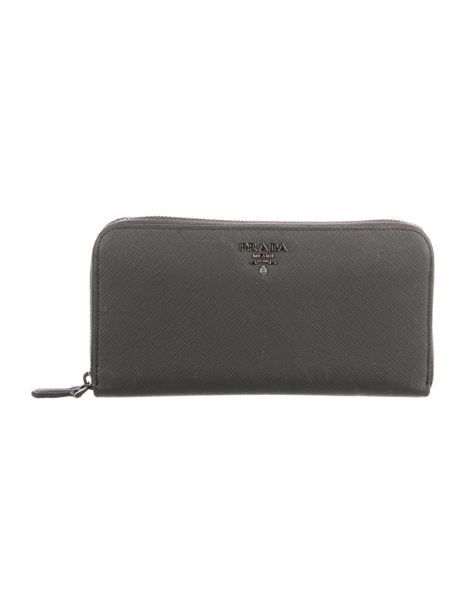 Prada Leather Continental Wallet