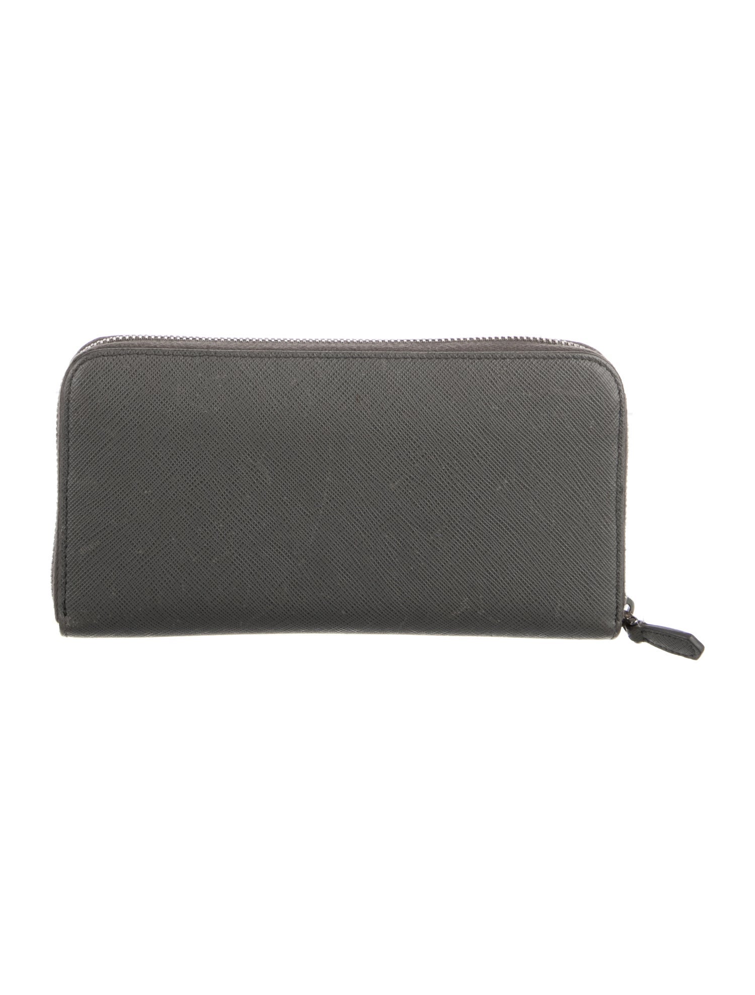 Prada Leather Continental Wallet