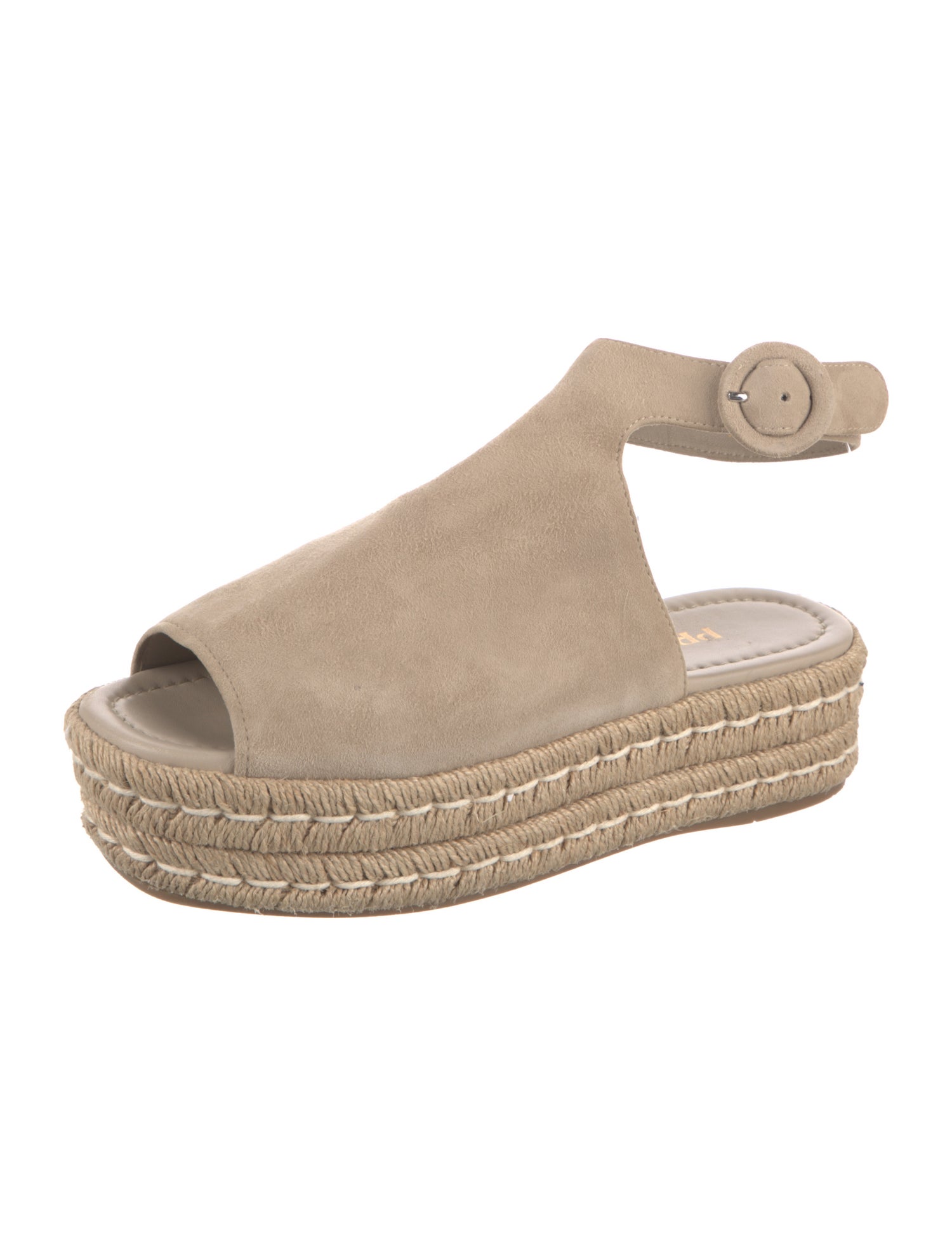 Prada Suede Braided Accents Espadrilles